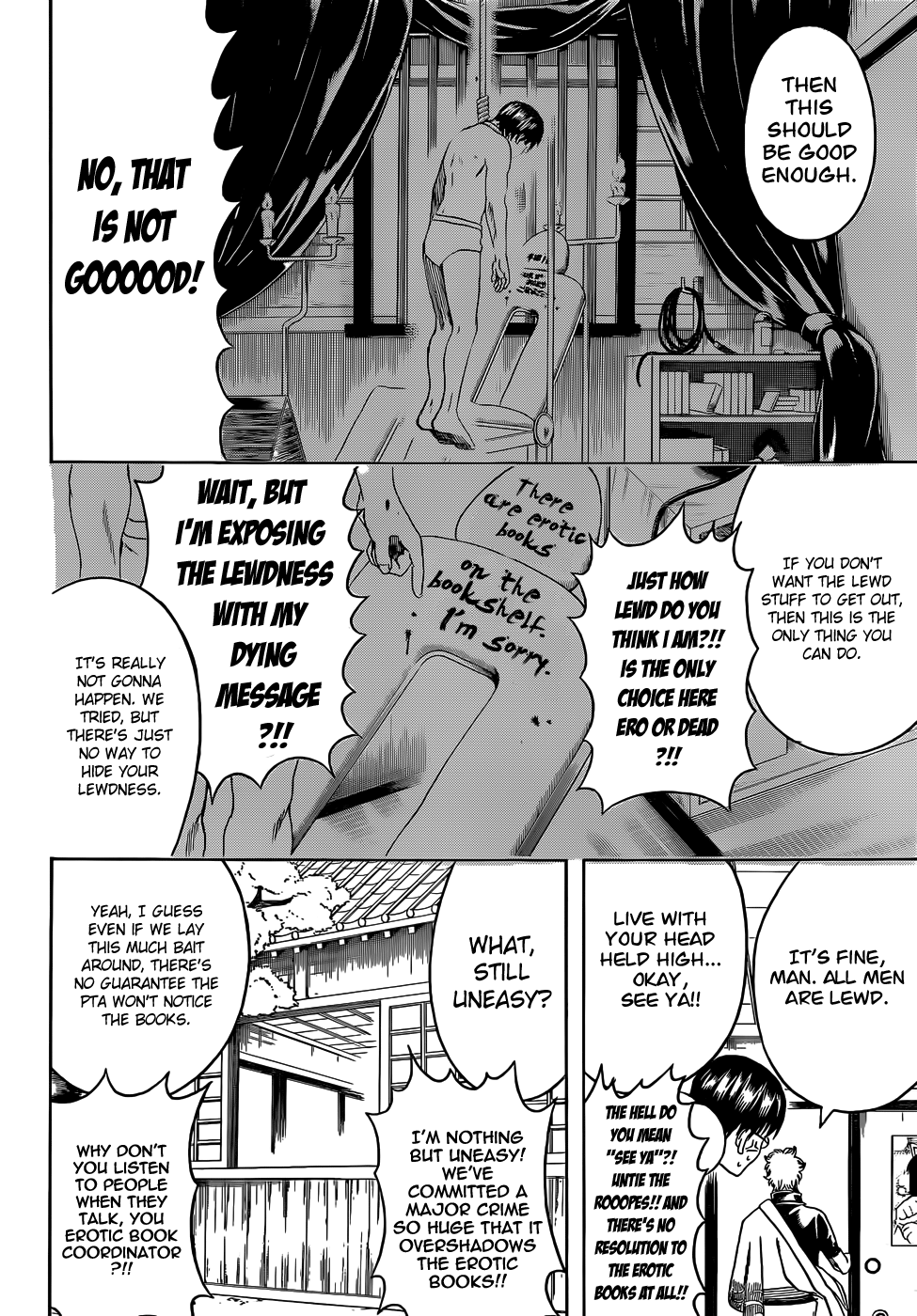 Halaman dari Gintama Chapter 455