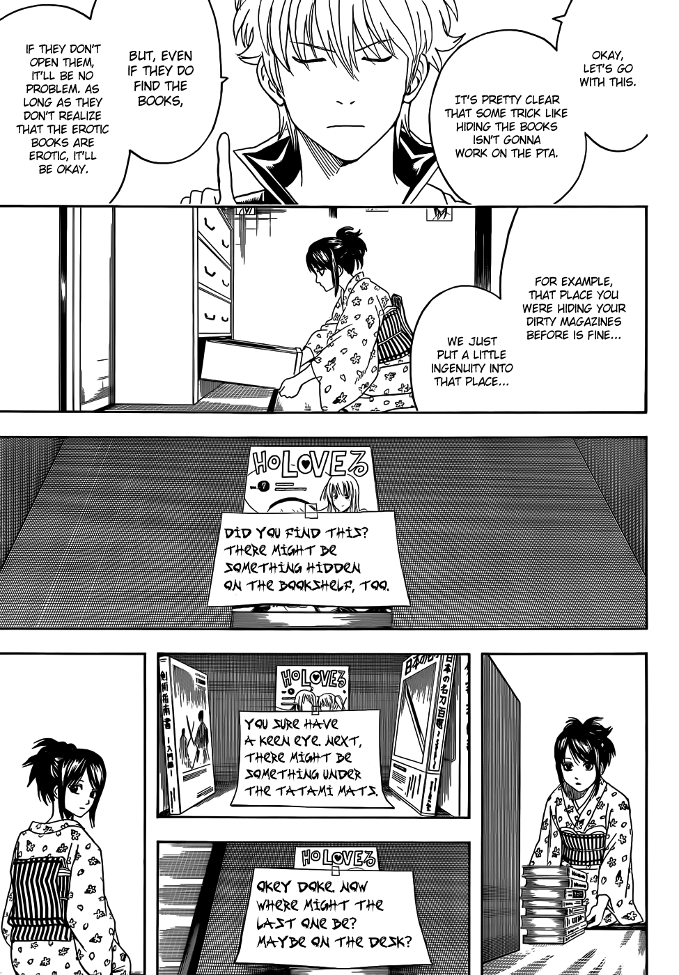 Halaman dari Gintama Chapter 455