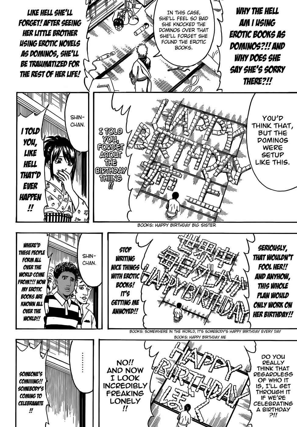 Halaman dari Gintama Chapter 455