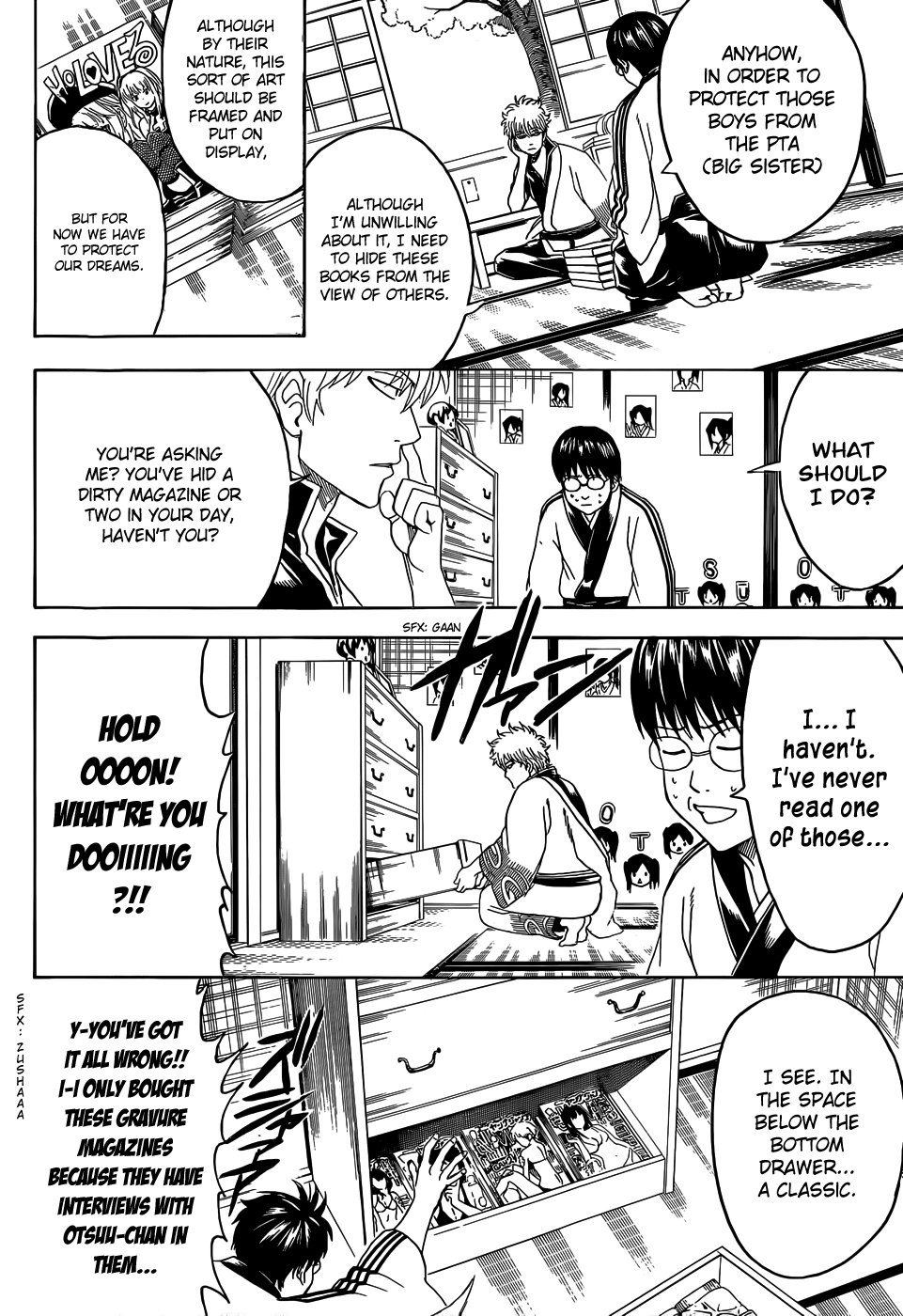 Halaman dari Gintama Chapter 455