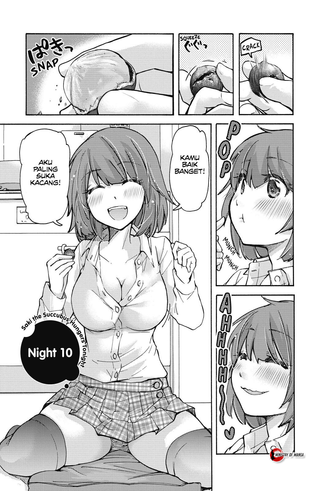 Saki-chan wa Konya mo Pekopeko Chapter 10 - halaman 2