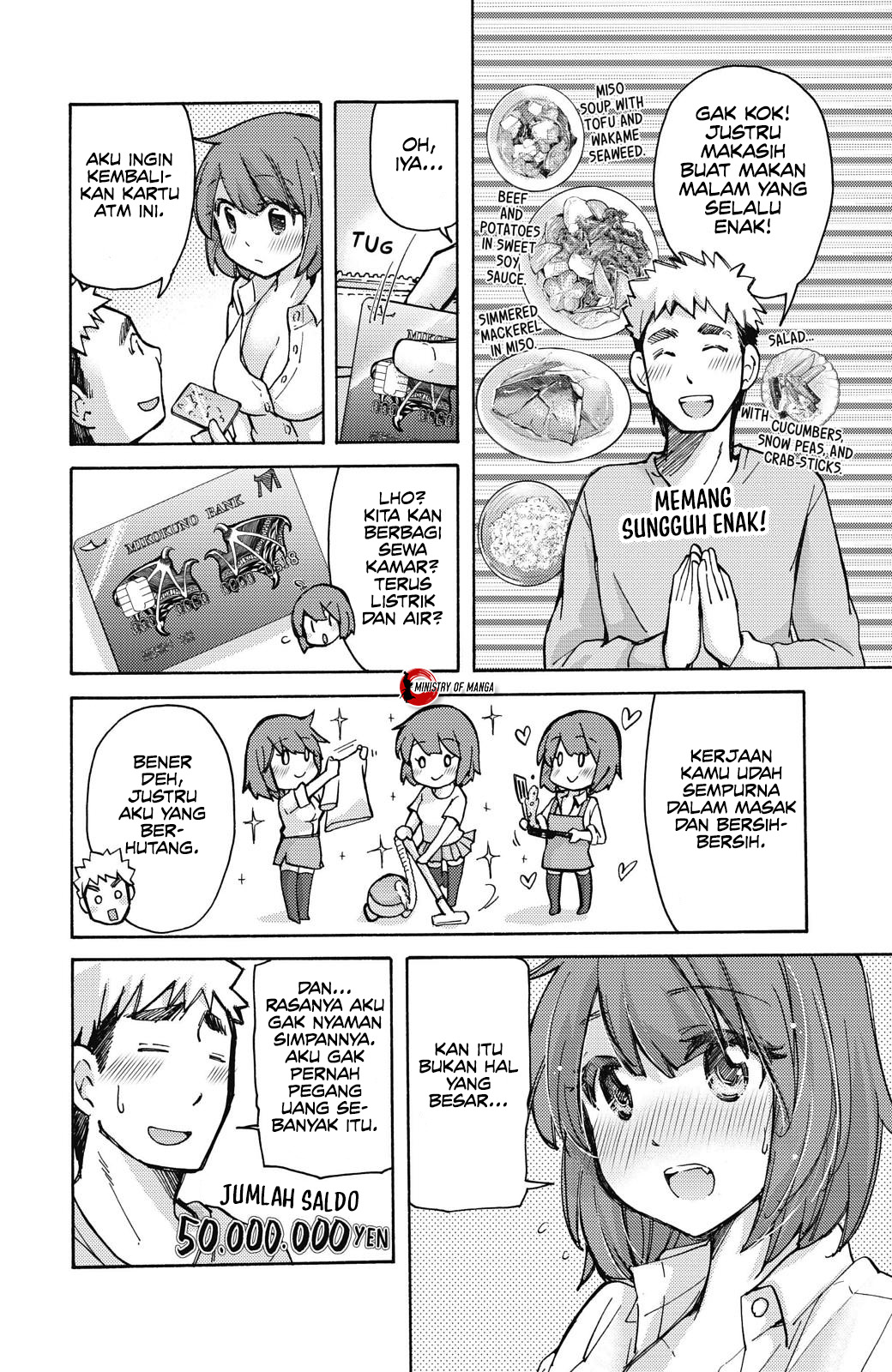 Saki-chan wa Konya mo Pekopeko Chapter 10 - halaman 3