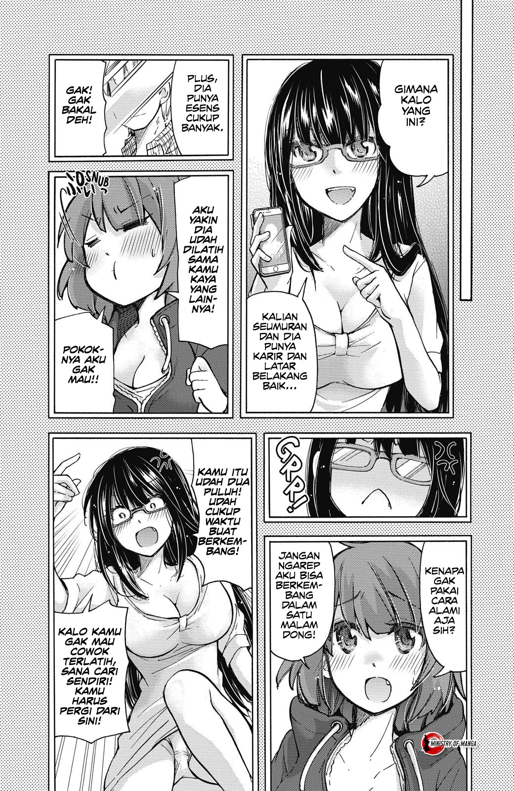 Saki-chan wa Konya mo Pekopeko Chapter 10 - halaman 7