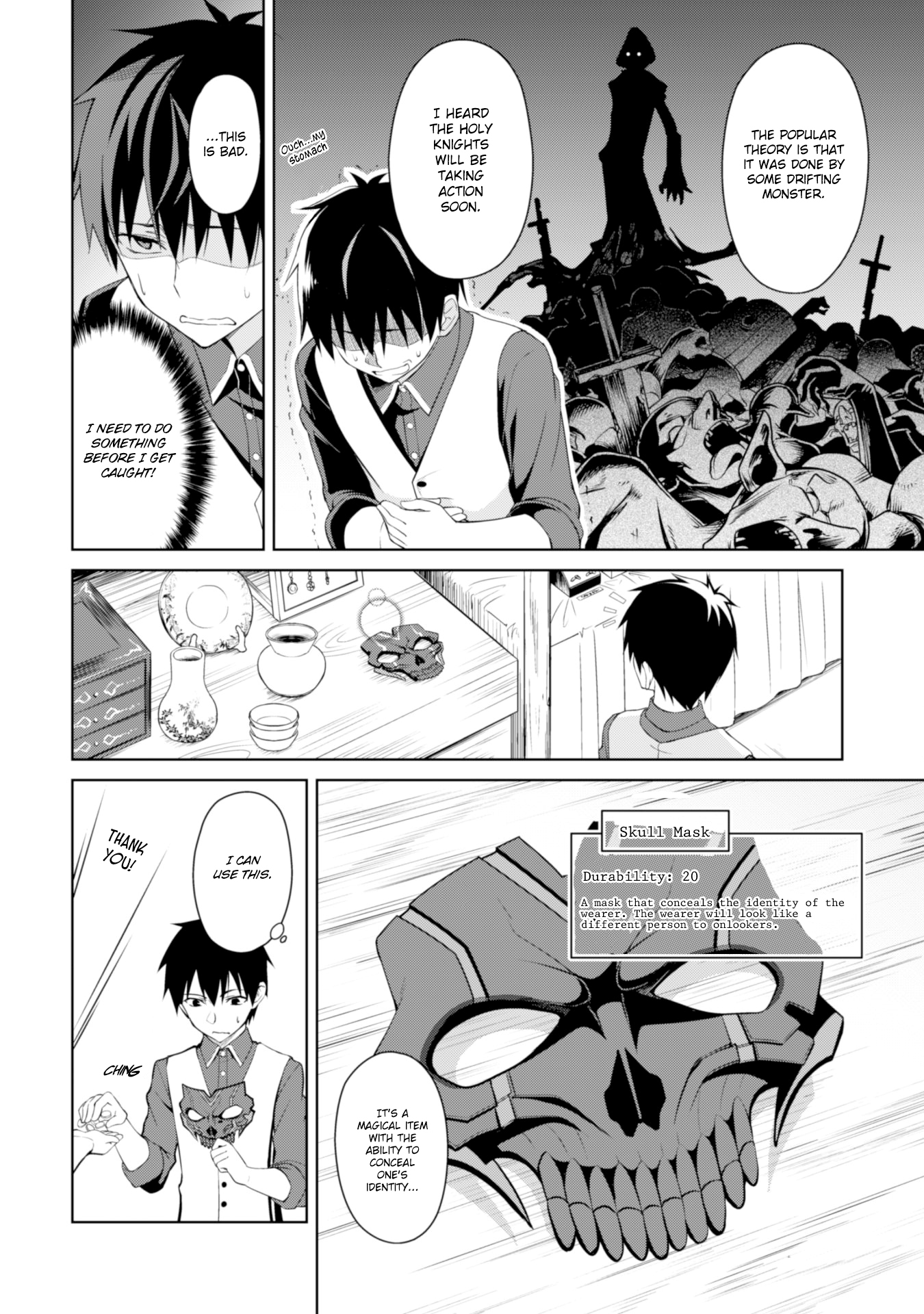 Halaman dari Boushoku no Berserk ~Ore dake Level to Iu Gainen wo Toppa suru~ Chapter 7