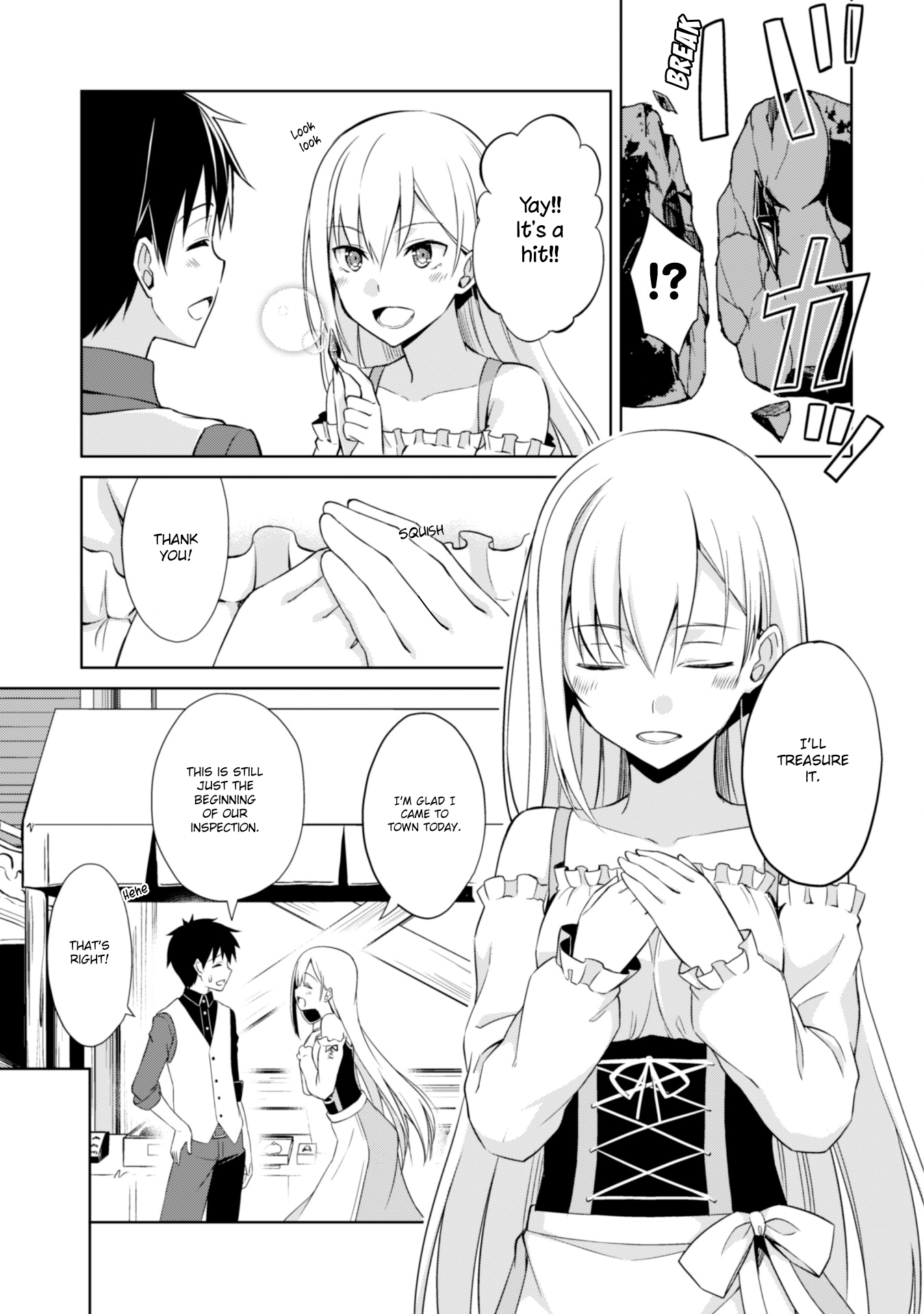 Halaman dari Boushoku no Berserk ~Ore dake Level to Iu Gainen wo Toppa suru~ Chapter 7