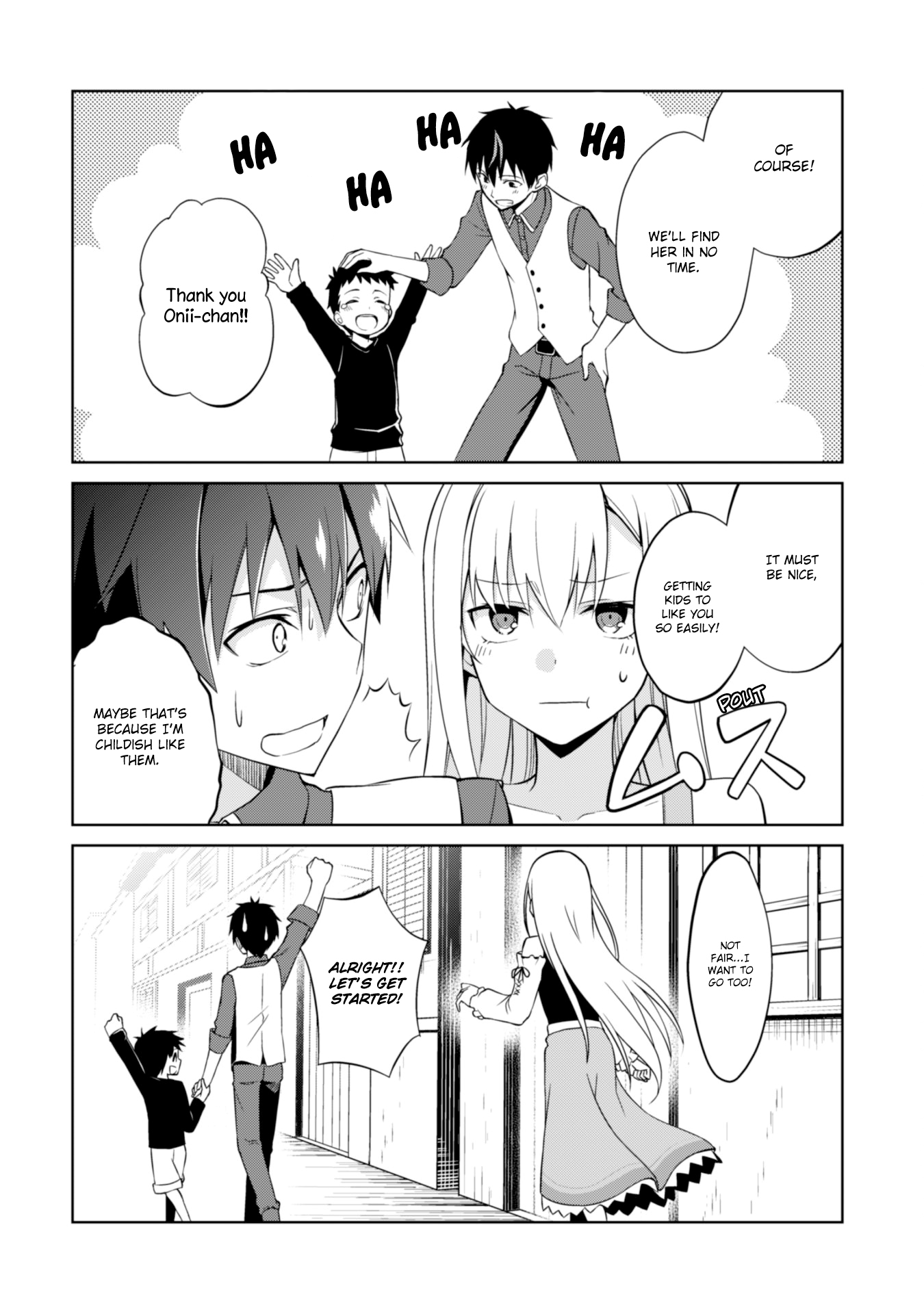 Halaman dari Boushoku no Berserk ~Ore dake Level to Iu Gainen wo Toppa suru~ Chapter 7