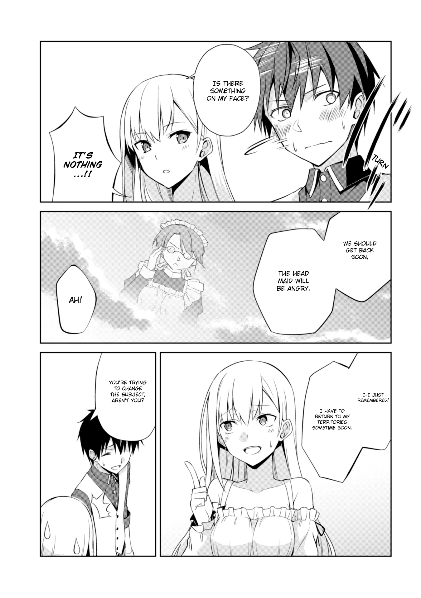 Halaman dari Boushoku no Berserk ~Ore dake Level to Iu Gainen wo Toppa suru~ Chapter 7