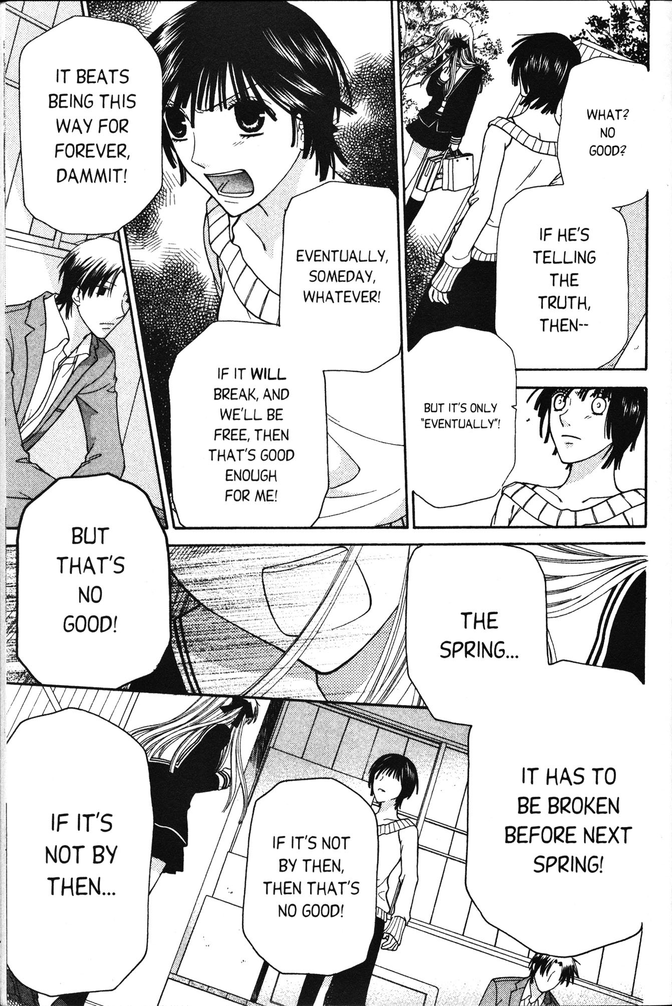 Halaman dari Fruits Basket Chapter 107