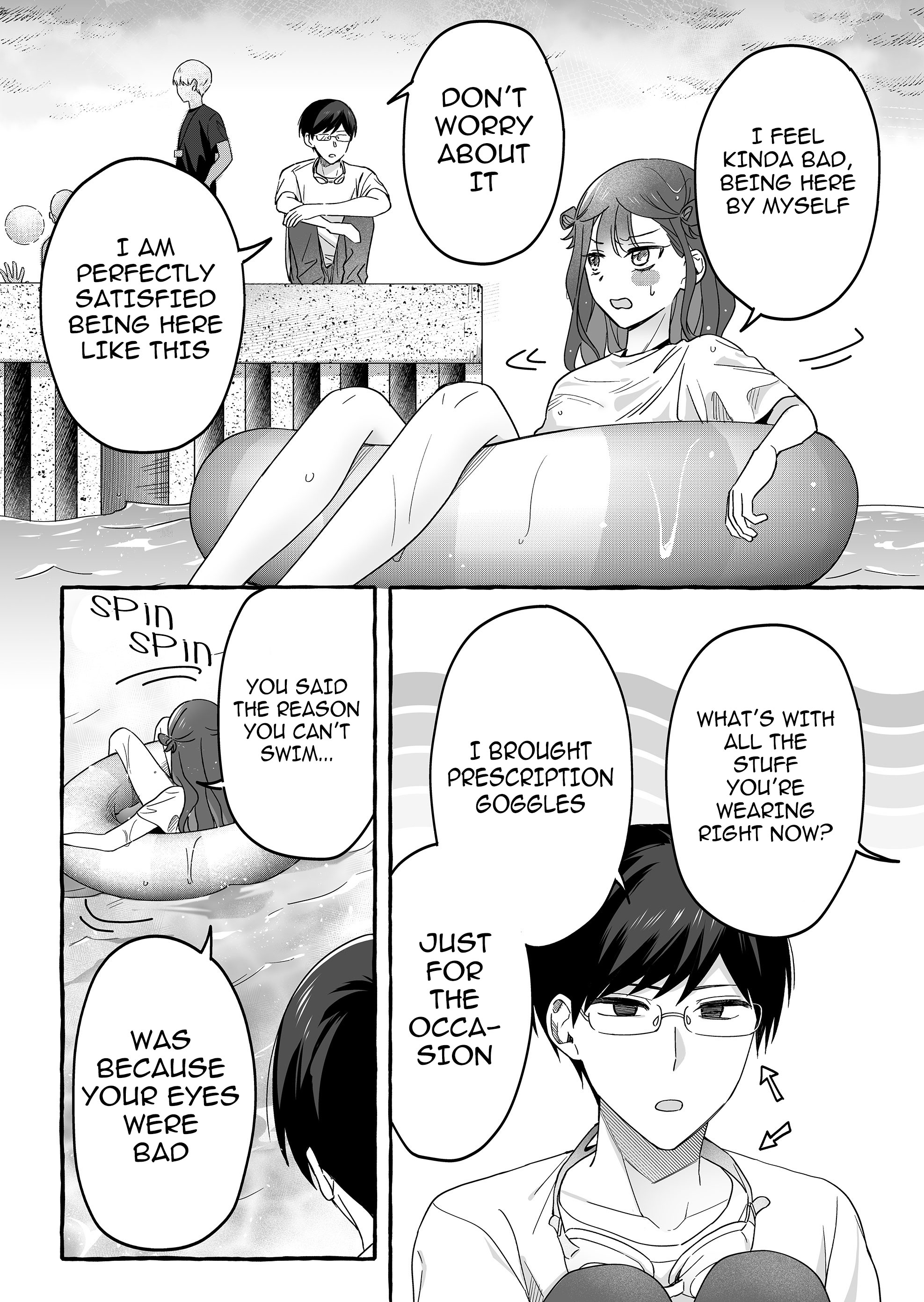 Halaman dari Damedol to Sekai ni Hitori Dake no Fan Chapter 34