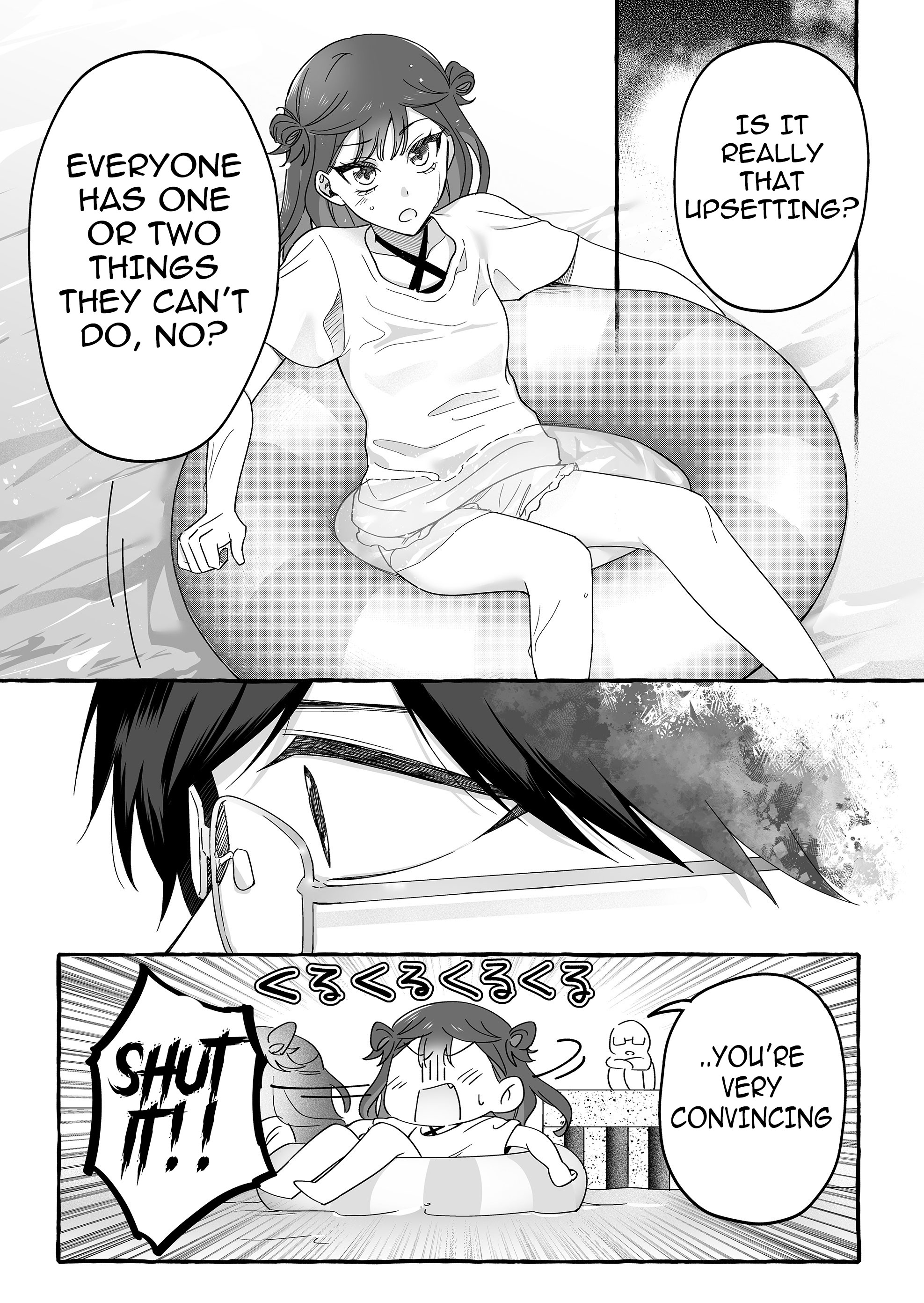 Halaman dari Damedol to Sekai ni Hitori Dake no Fan Chapter 34