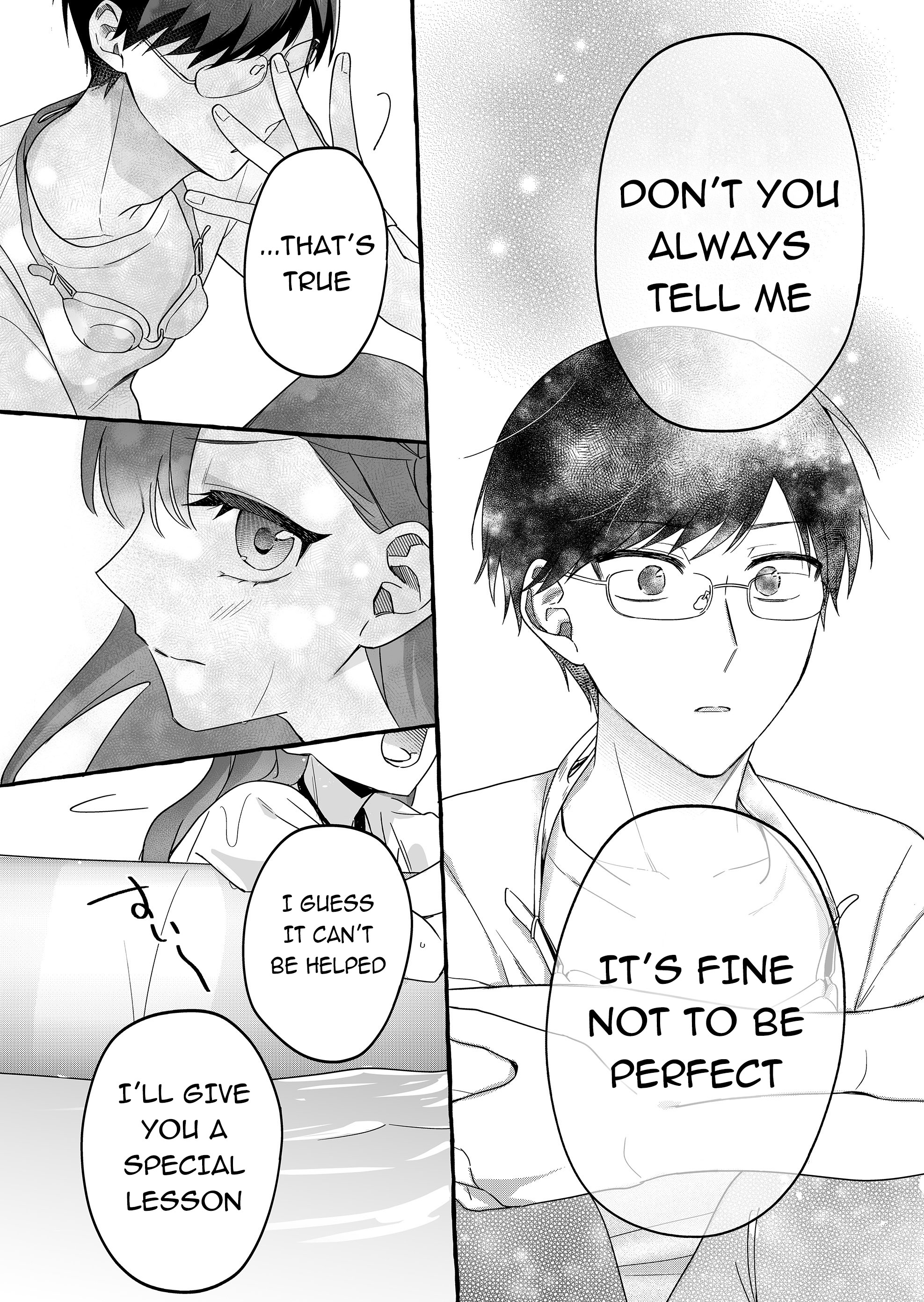 Halaman dari Damedol to Sekai ni Hitori Dake no Fan Chapter 34