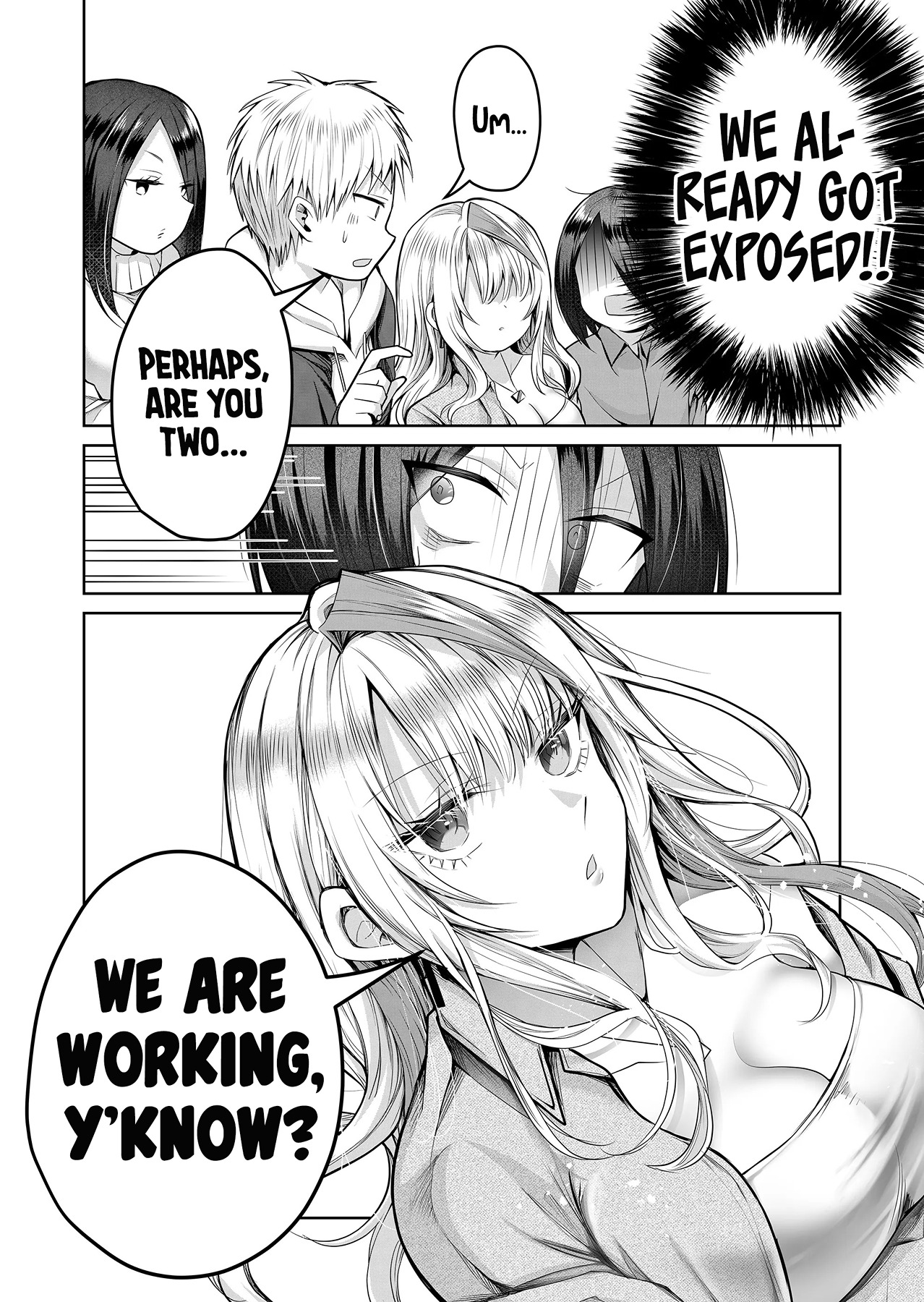 Halaman dari Gal Yome no Himitsu Chapter 4