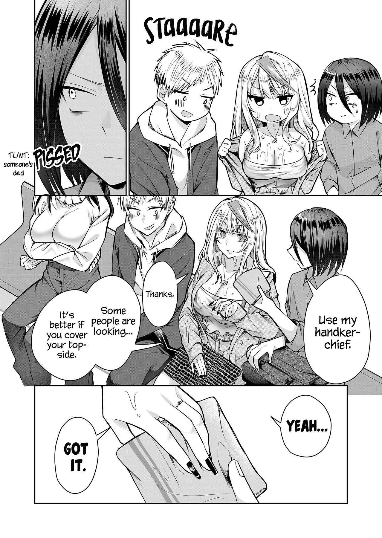Halaman dari Gal Yome no Himitsu Chapter 4
