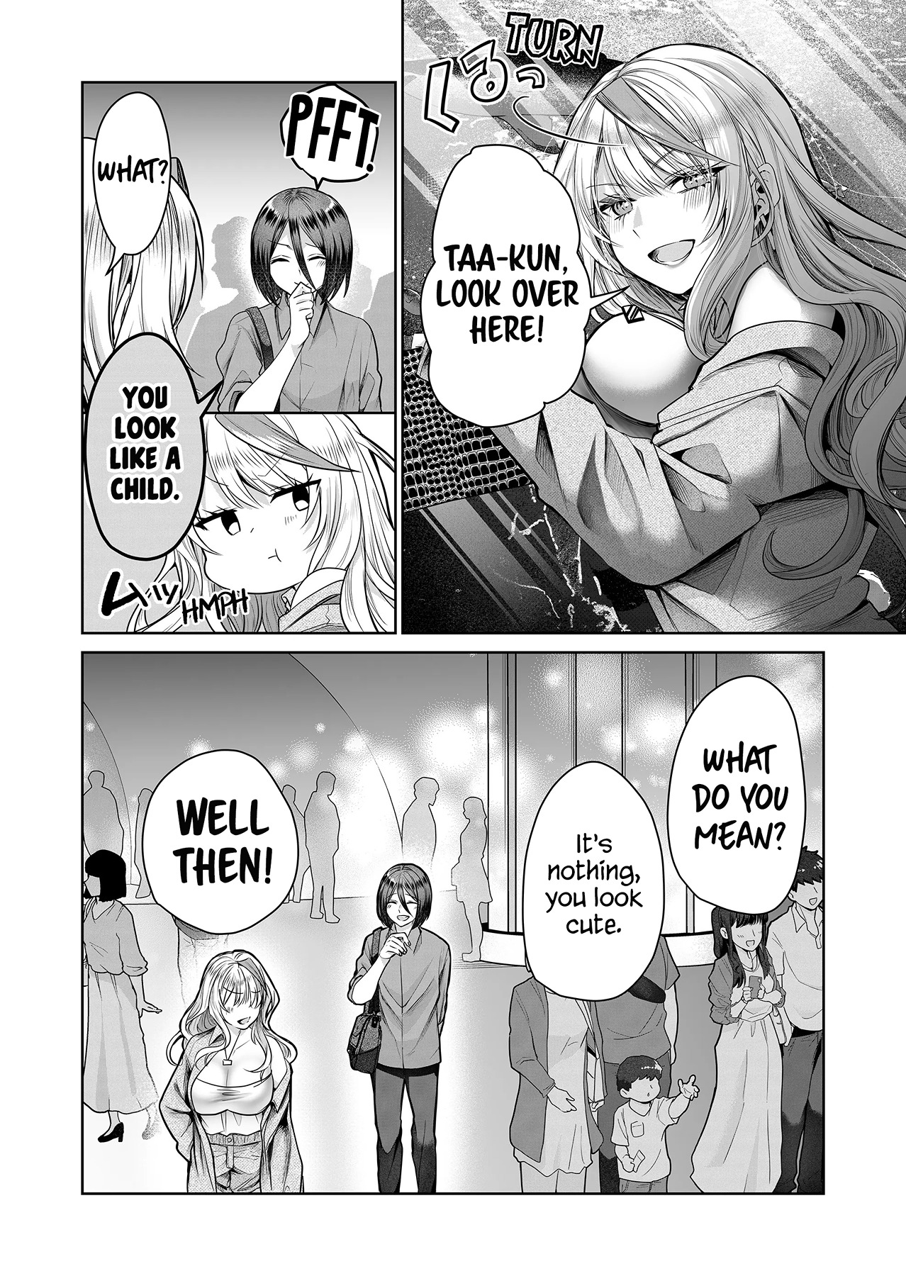 Halaman dari Gal Yome no Himitsu Chapter 4