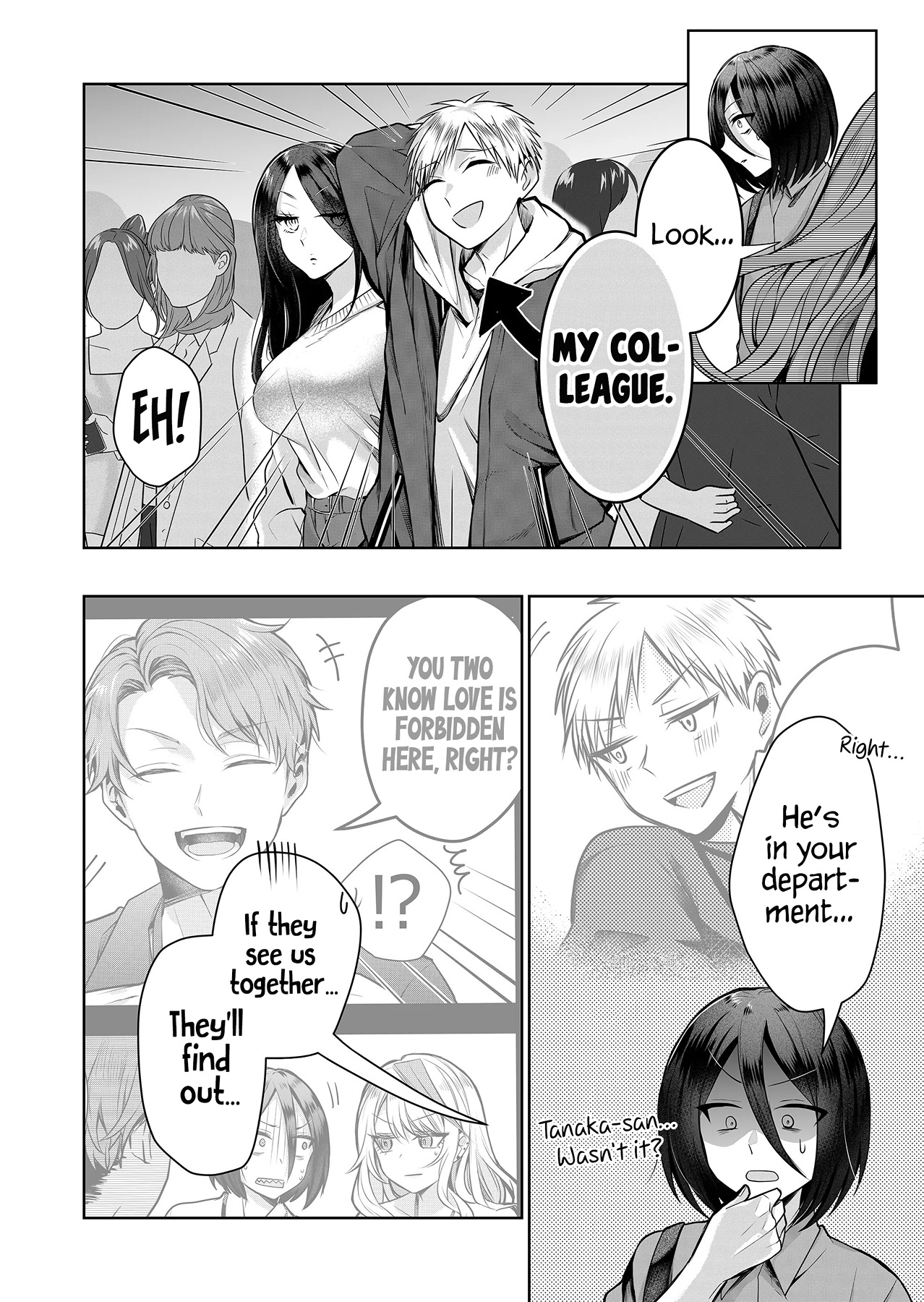 Halaman dari Gal Yome no Himitsu Chapter 4