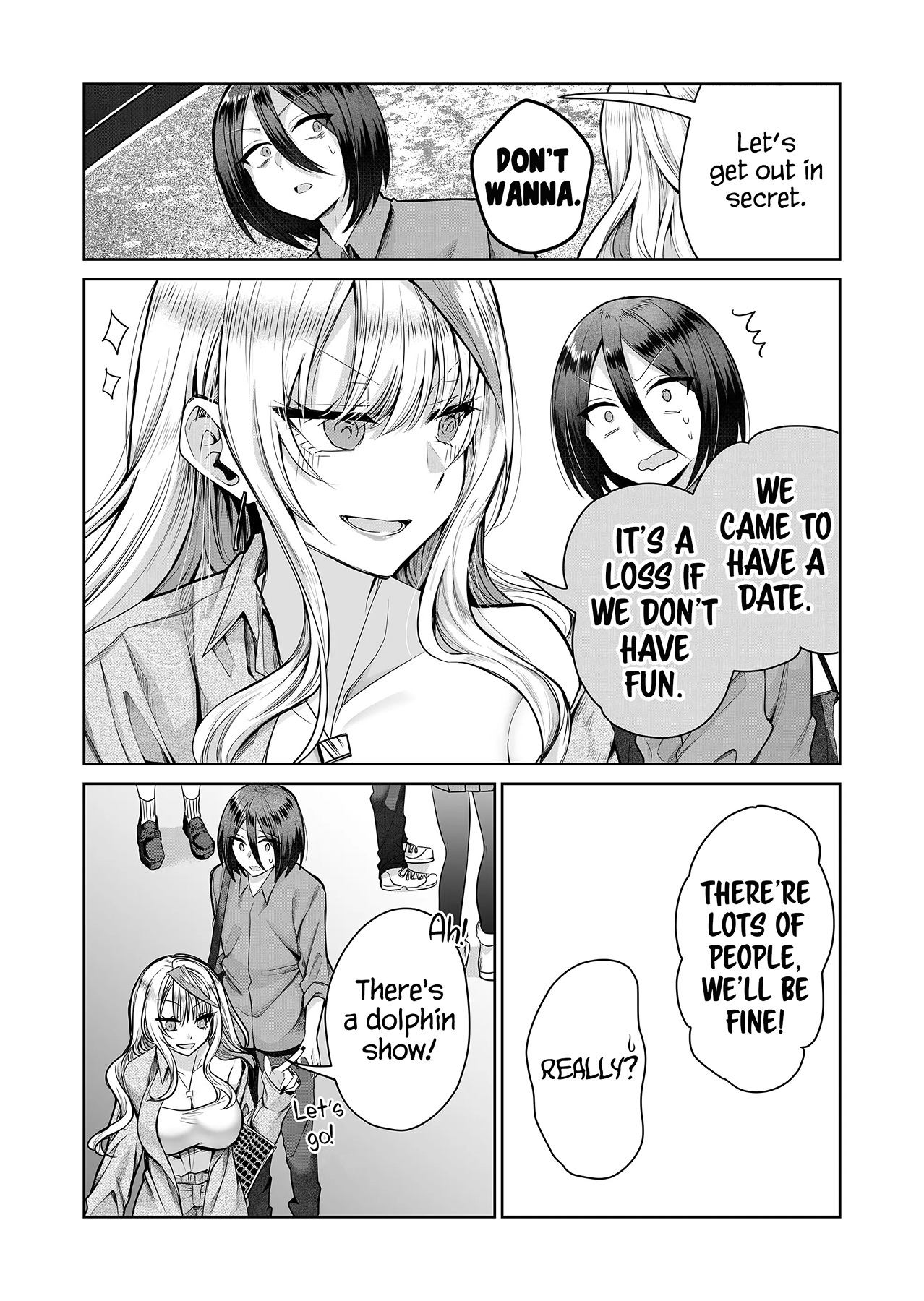 Halaman dari Gal Yome no Himitsu Chapter 4