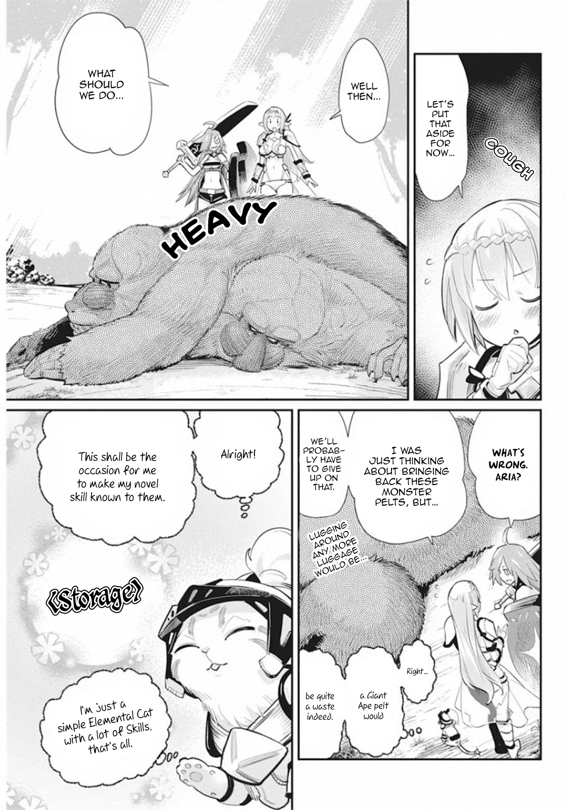 Halaman dari S-Rank Monster no "Behemoth" Dakedo, Neko to Machigawarete Elf Musume no Pet to Shite Kurashitemasu Chapter 29