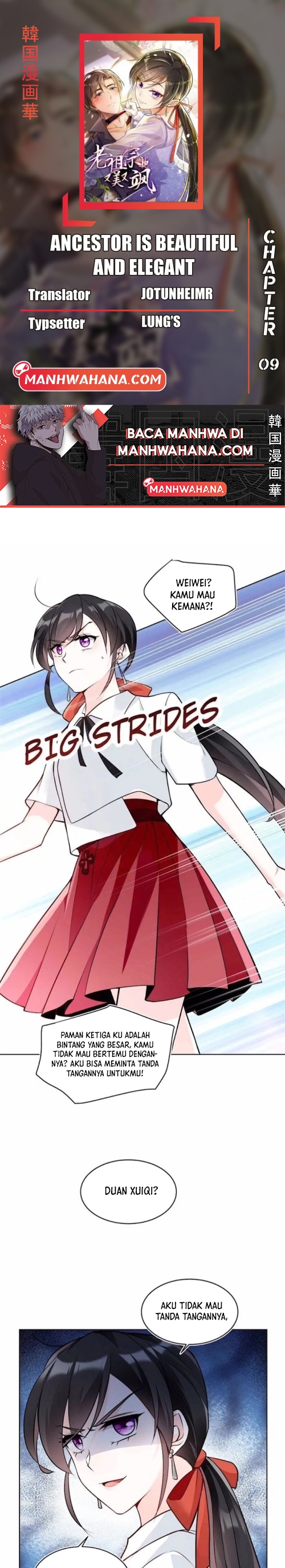 She-Ancestor, Dazzling and Dashing Chapter 9 - halaman 1