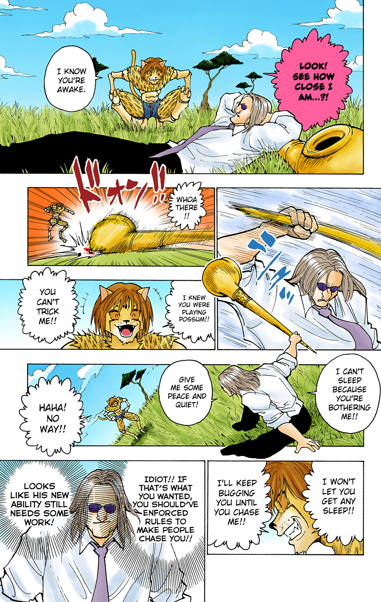 Halaman dari HUNTER x HUNTER (Official Colored) Chapter 246