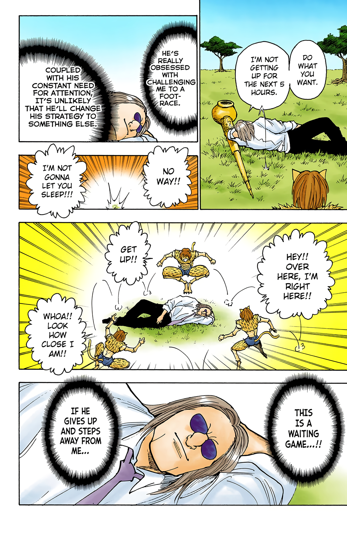 Halaman dari HUNTER x HUNTER (Official Colored) Chapter 246