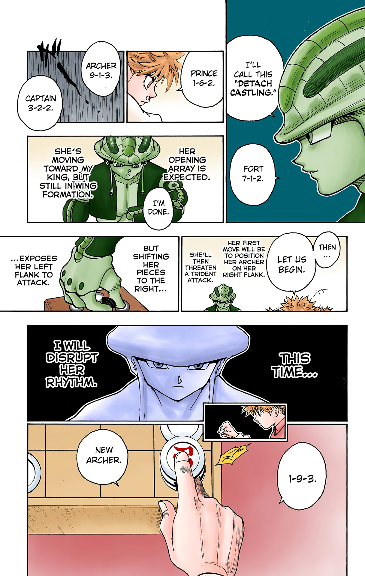 Halaman dari HUNTER x HUNTER (Official Colored) Chapter 246