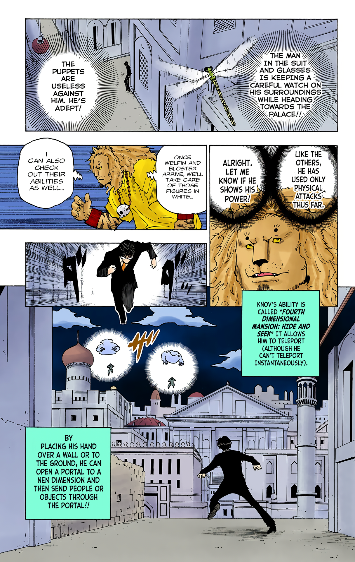 Halaman dari HUNTER x HUNTER (Official Colored) Chapter 246