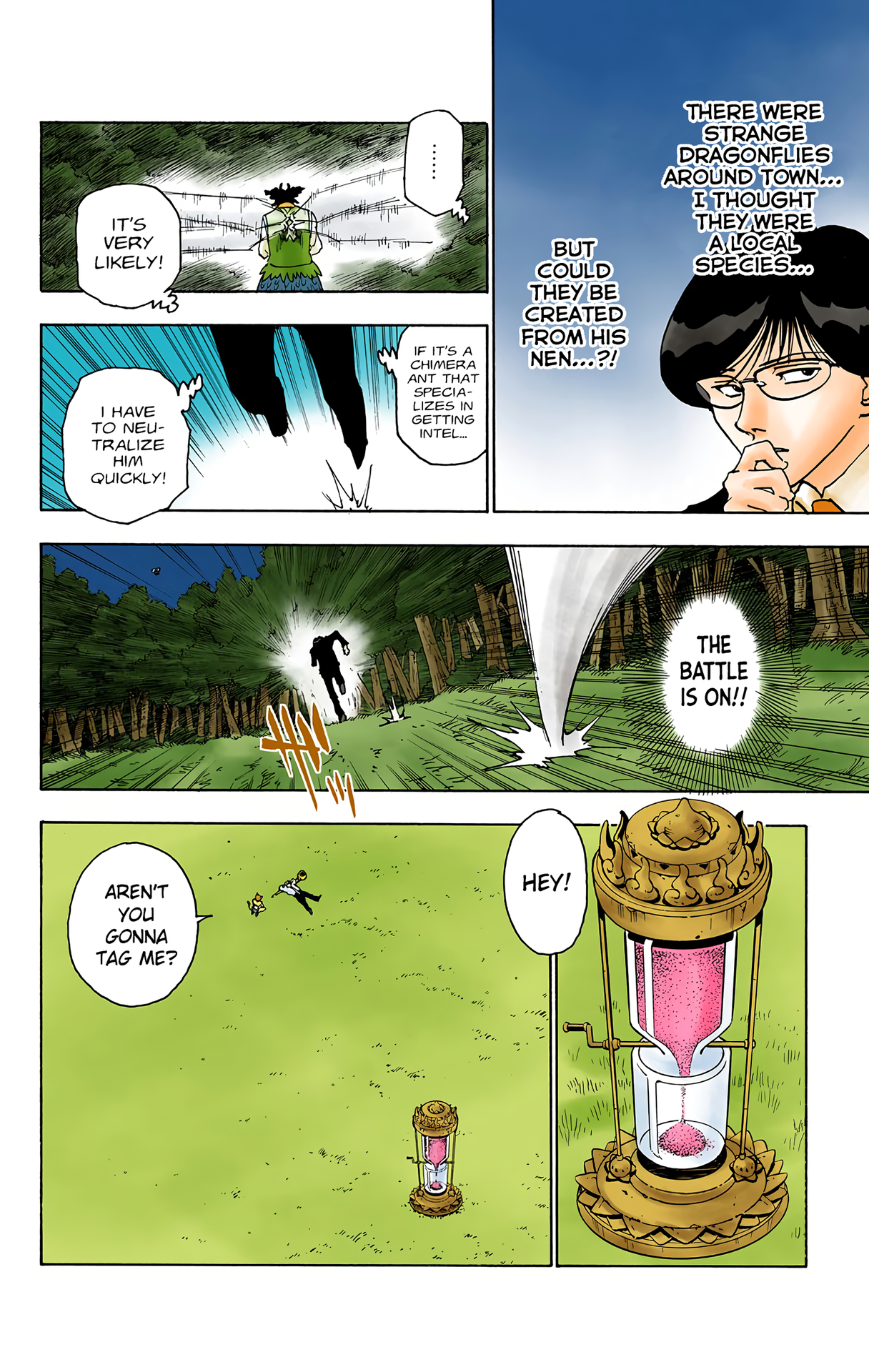 Halaman dari HUNTER x HUNTER (Official Colored) Chapter 246