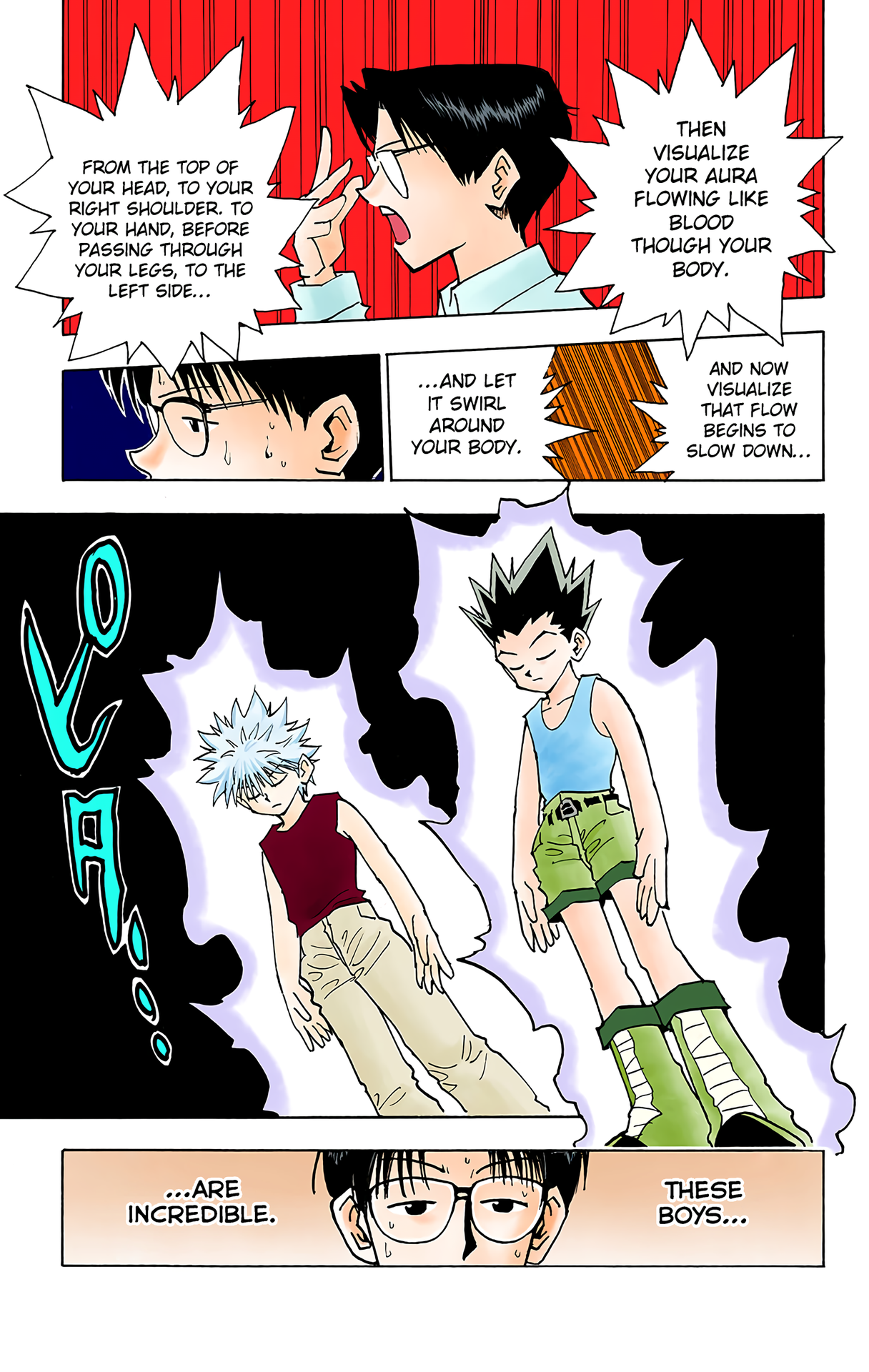 Halaman dari HUNTER x HUNTER (Official Colored) Chapter 48