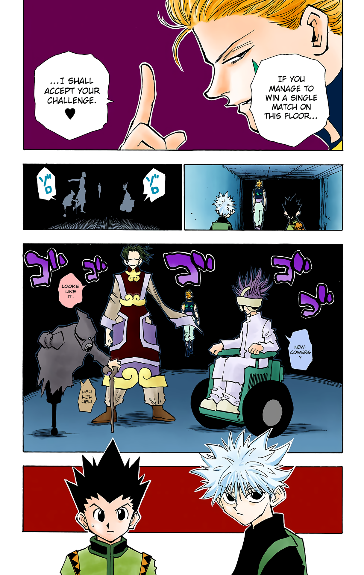 Halaman dari HUNTER x HUNTER (Official Colored) Chapter 48