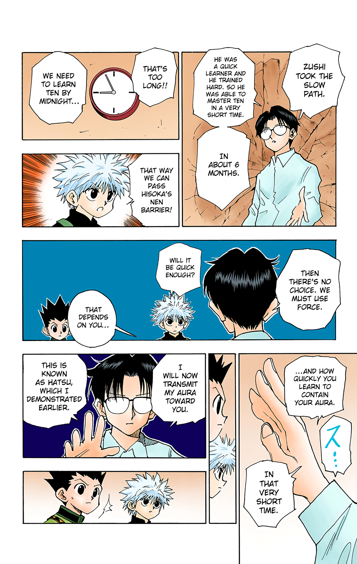 Halaman dari HUNTER x HUNTER (Official Colored) Chapter 48