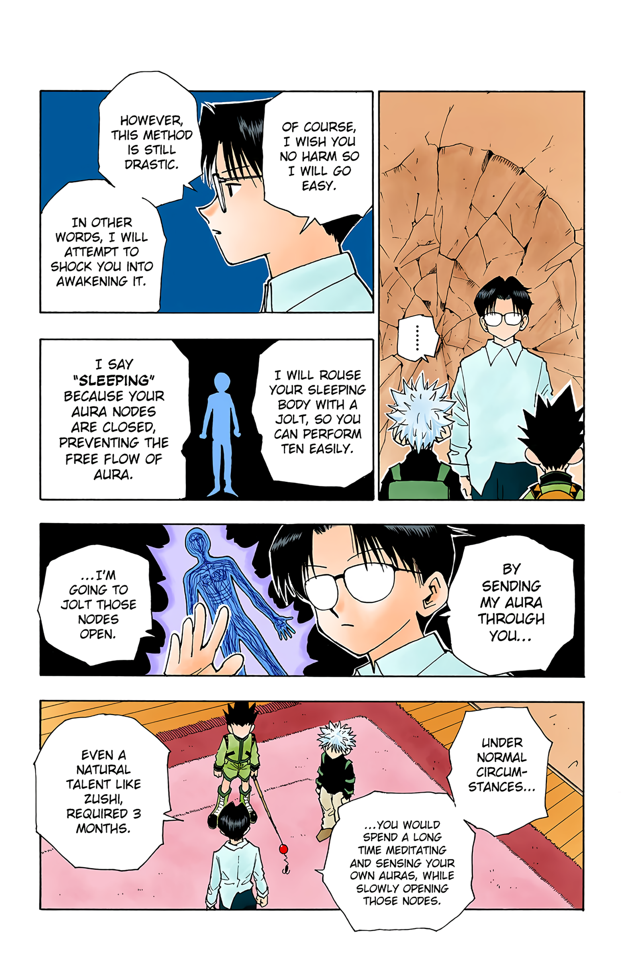 Halaman dari HUNTER x HUNTER (Official Colored) Chapter 48