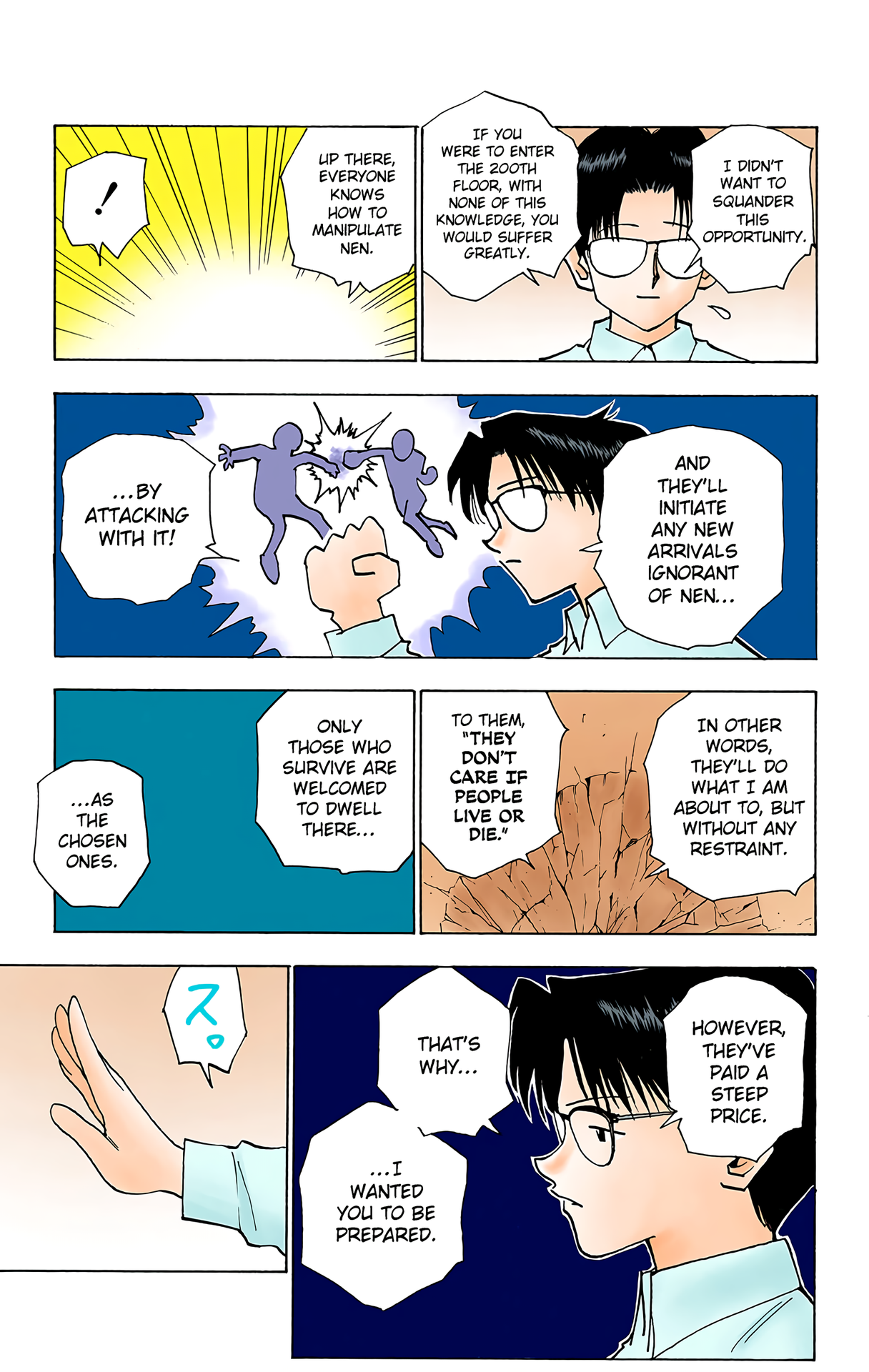 Halaman dari HUNTER x HUNTER (Official Colored) Chapter 48