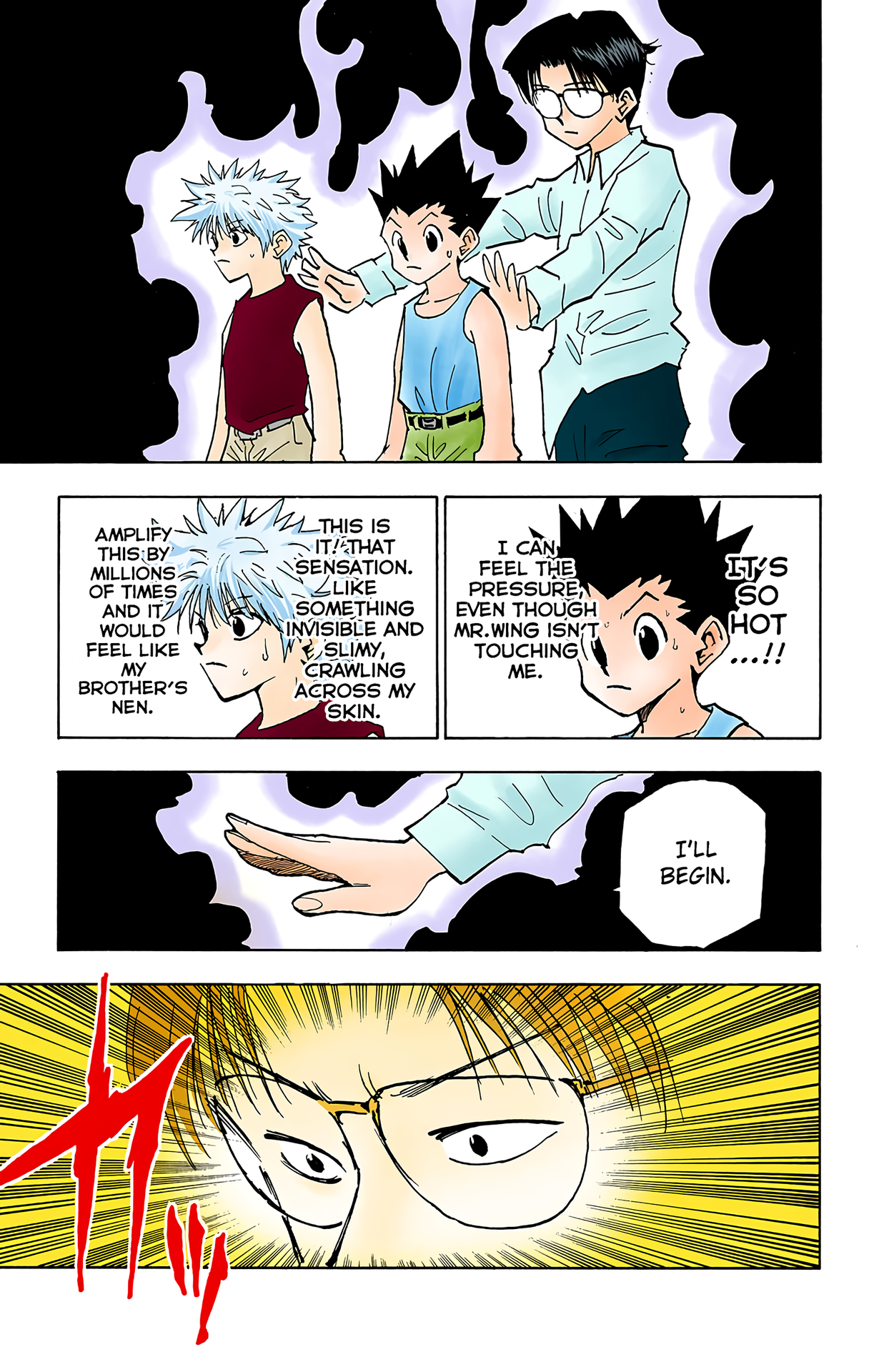 Halaman dari HUNTER x HUNTER (Official Colored) Chapter 48