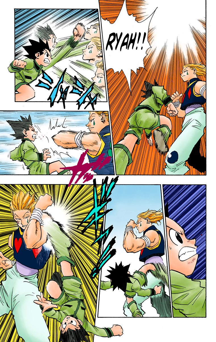 Halaman dari HUNTER x HUNTER (Official Colored) Chapter 61