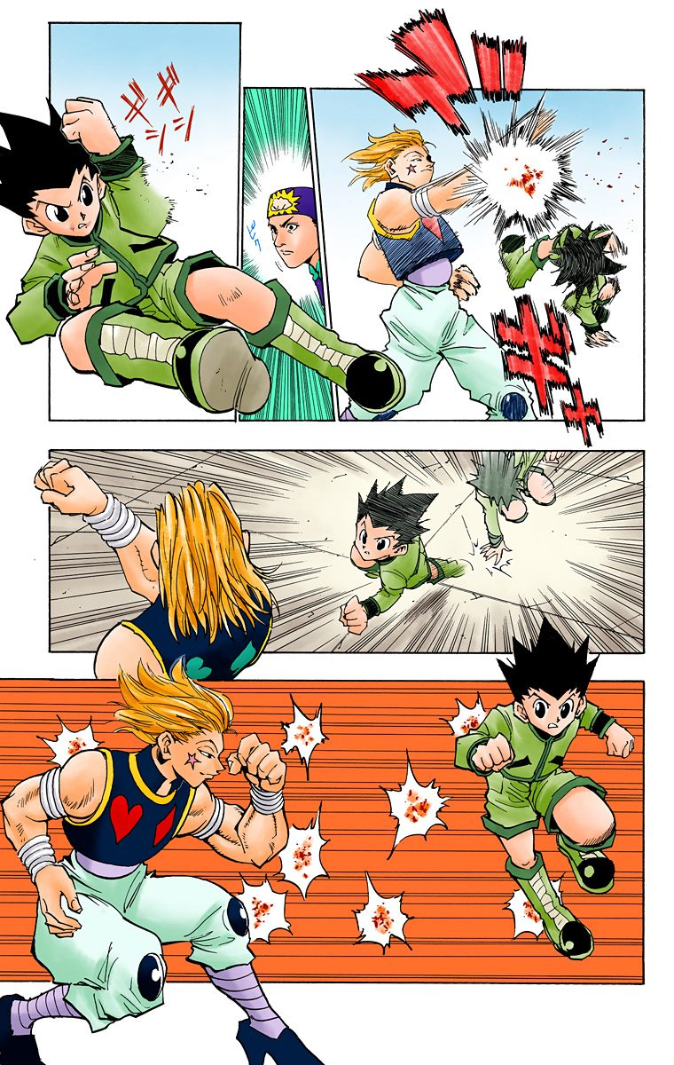 Halaman dari HUNTER x HUNTER (Official Colored) Chapter 61