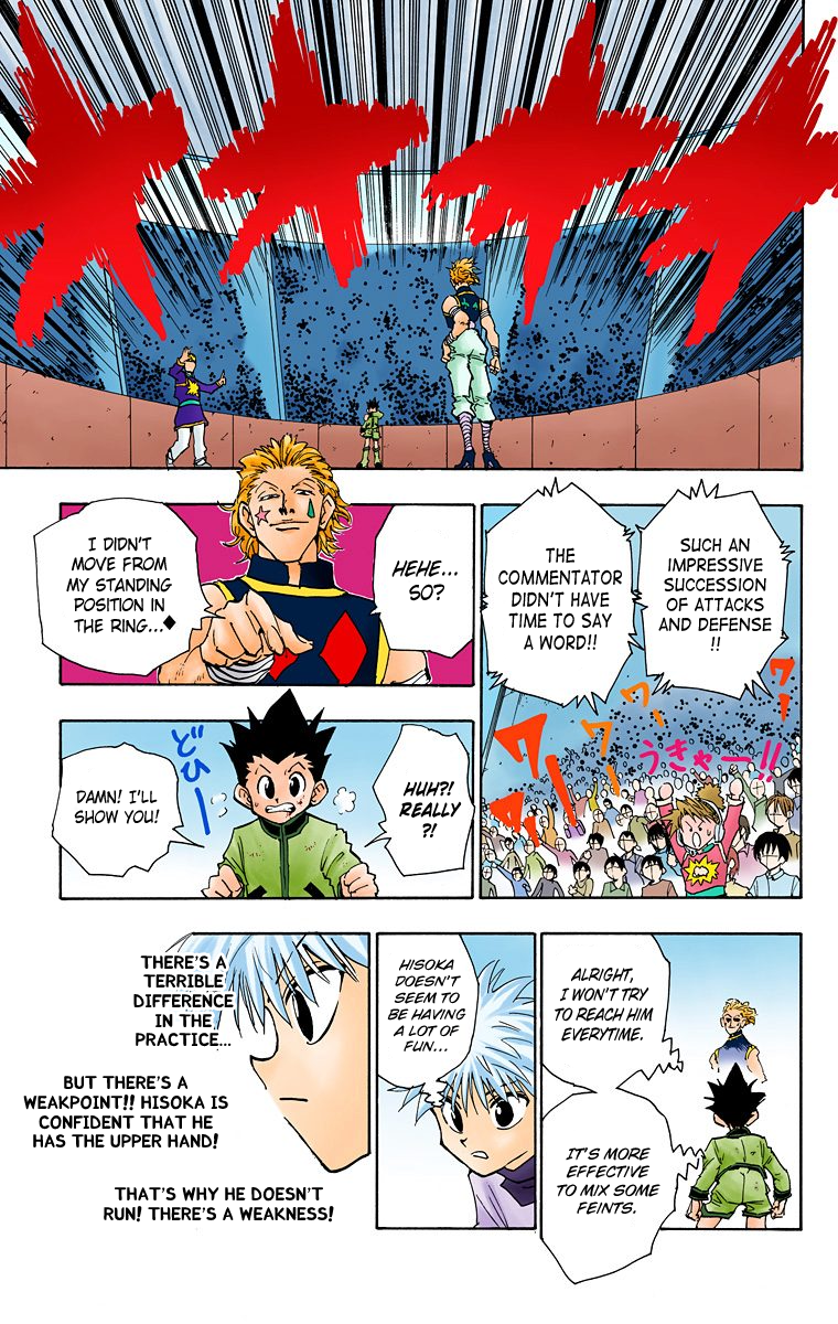 Halaman dari HUNTER x HUNTER (Official Colored) Chapter 61