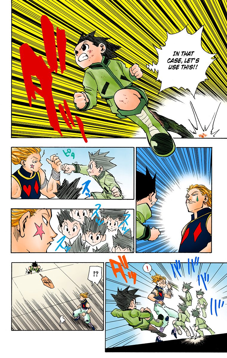 Halaman dari HUNTER x HUNTER (Official Colored) Chapter 61