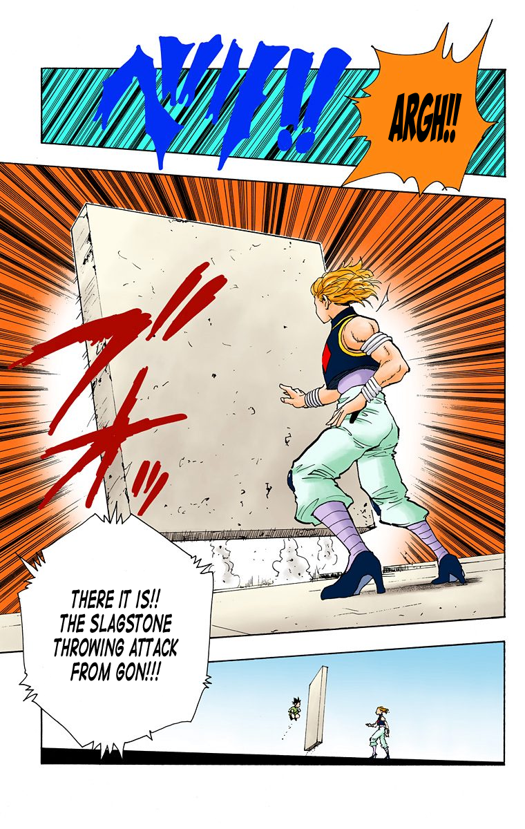 Halaman dari HUNTER x HUNTER (Official Colored) Chapter 61