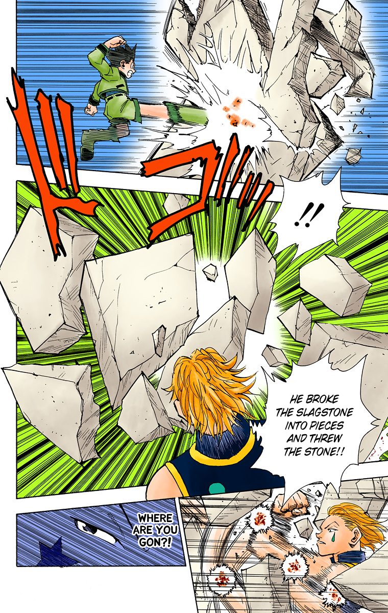 Halaman dari HUNTER x HUNTER (Official Colored) Chapter 61