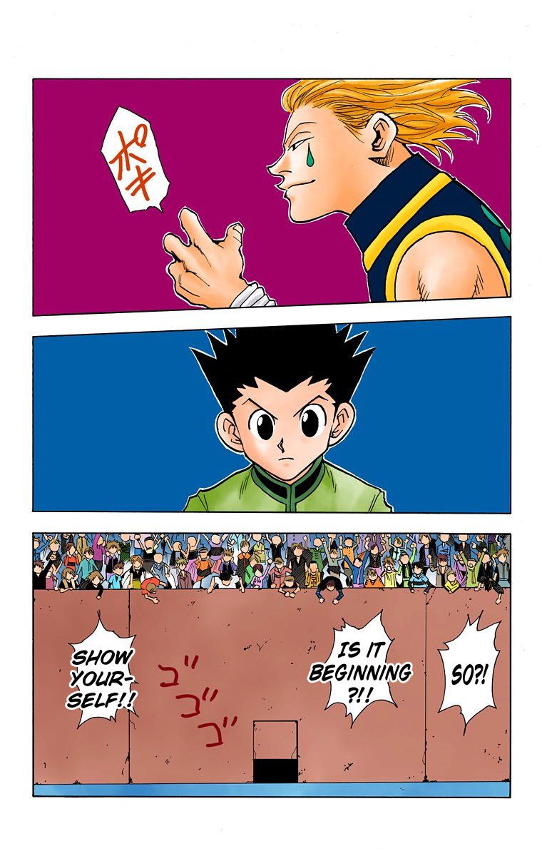 Halaman dari HUNTER x HUNTER (Official Colored) Chapter 61