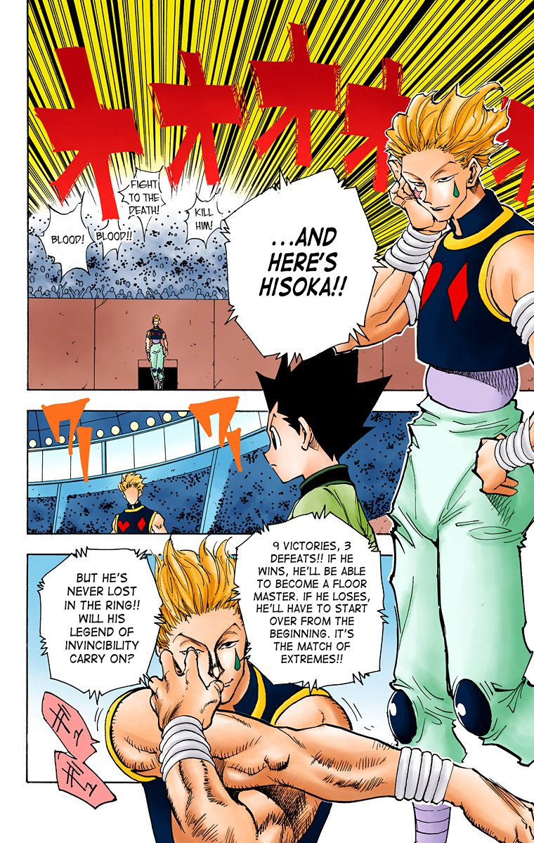 Halaman dari HUNTER x HUNTER (Official Colored) Chapter 61