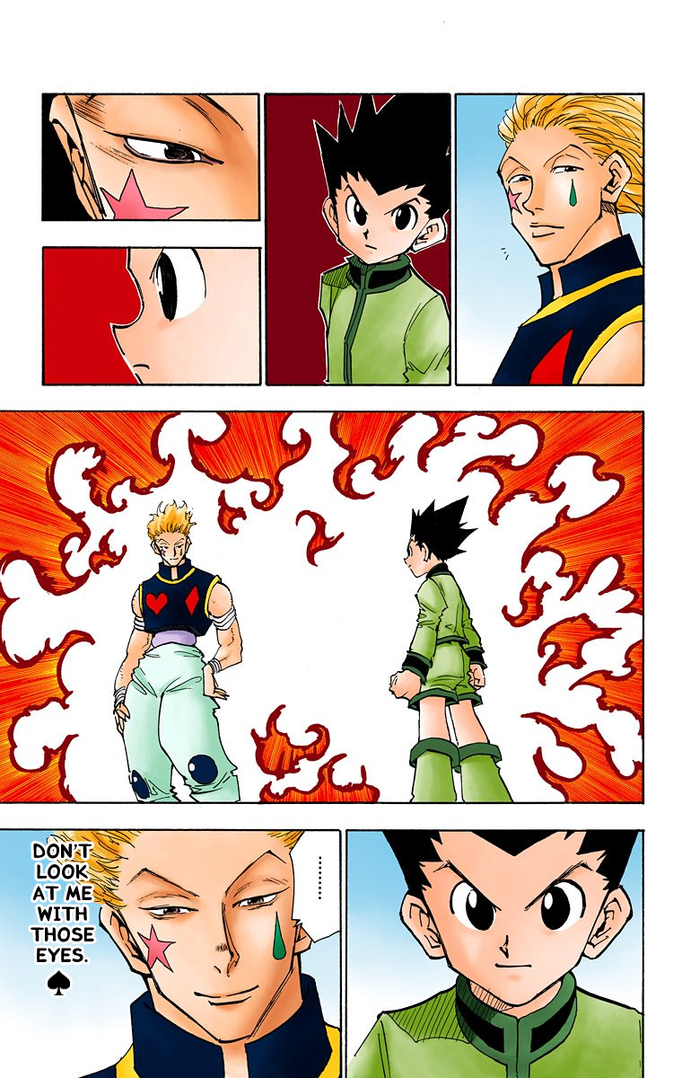 Halaman dari HUNTER x HUNTER (Official Colored) Chapter 61