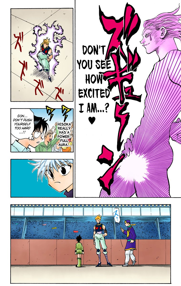 Halaman dari HUNTER x HUNTER (Official Colored) Chapter 61