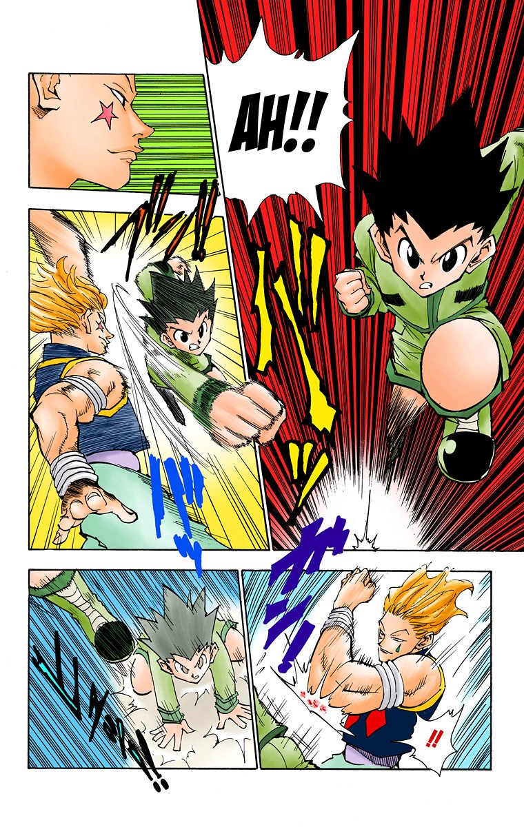 Halaman dari HUNTER x HUNTER (Official Colored) Chapter 61