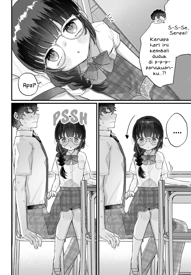 Chiisakute Kawaii Bungeibu no Chiteki na Senpai wo, Hiza no Ue ni Nosetara Mainichi Suwattekuru You ni Natta Chapter 2.1 - halaman 12