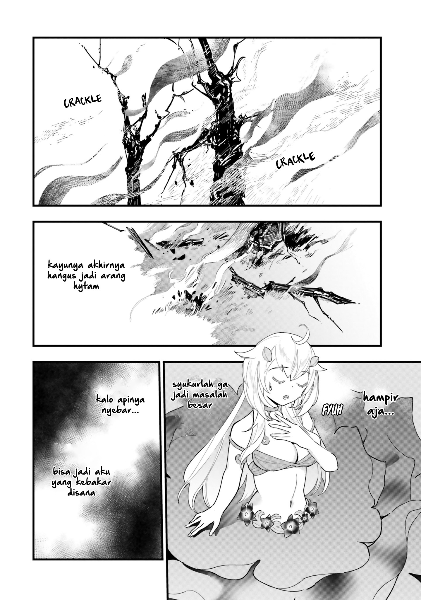 Shokubutsu Monster Musume Nikki: Seijo Datta Watashi ga Uragirareta Hate ni Alraune ni Tensei shiteshimatta node, Korekara wa Kougousei wo Shinagara Shizuka ni Shokubutsu Life wo Sugoshimasu Chapter 12 - halaman 9