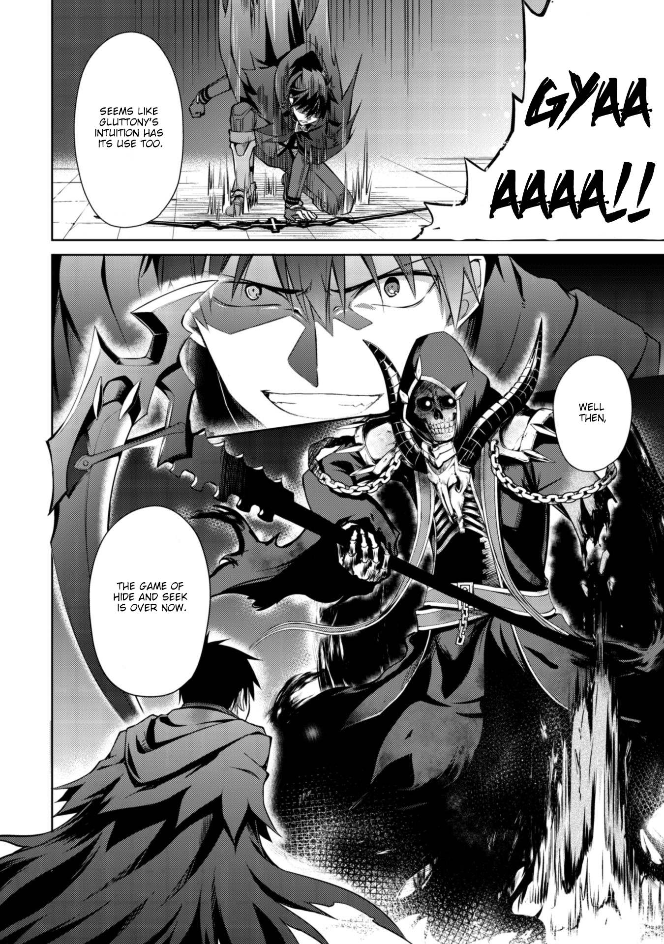 Halaman dari Boushoku no Berserk ~Ore dake Level to Iu Gainen wo Toppa suru~ Chapter 18