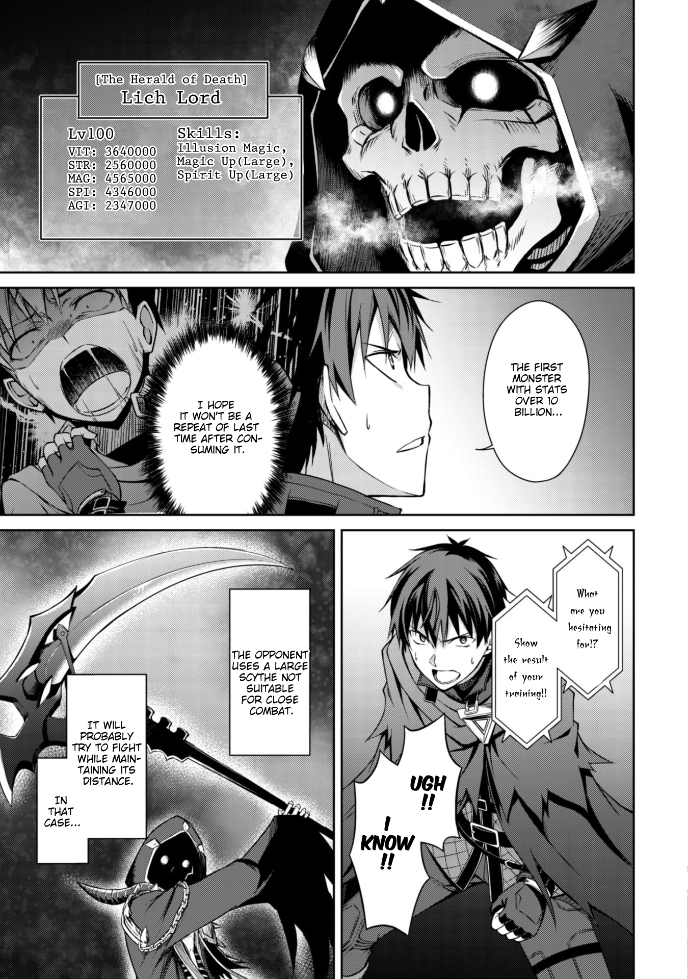 Halaman dari Boushoku no Berserk ~Ore dake Level to Iu Gainen wo Toppa suru~ Chapter 18