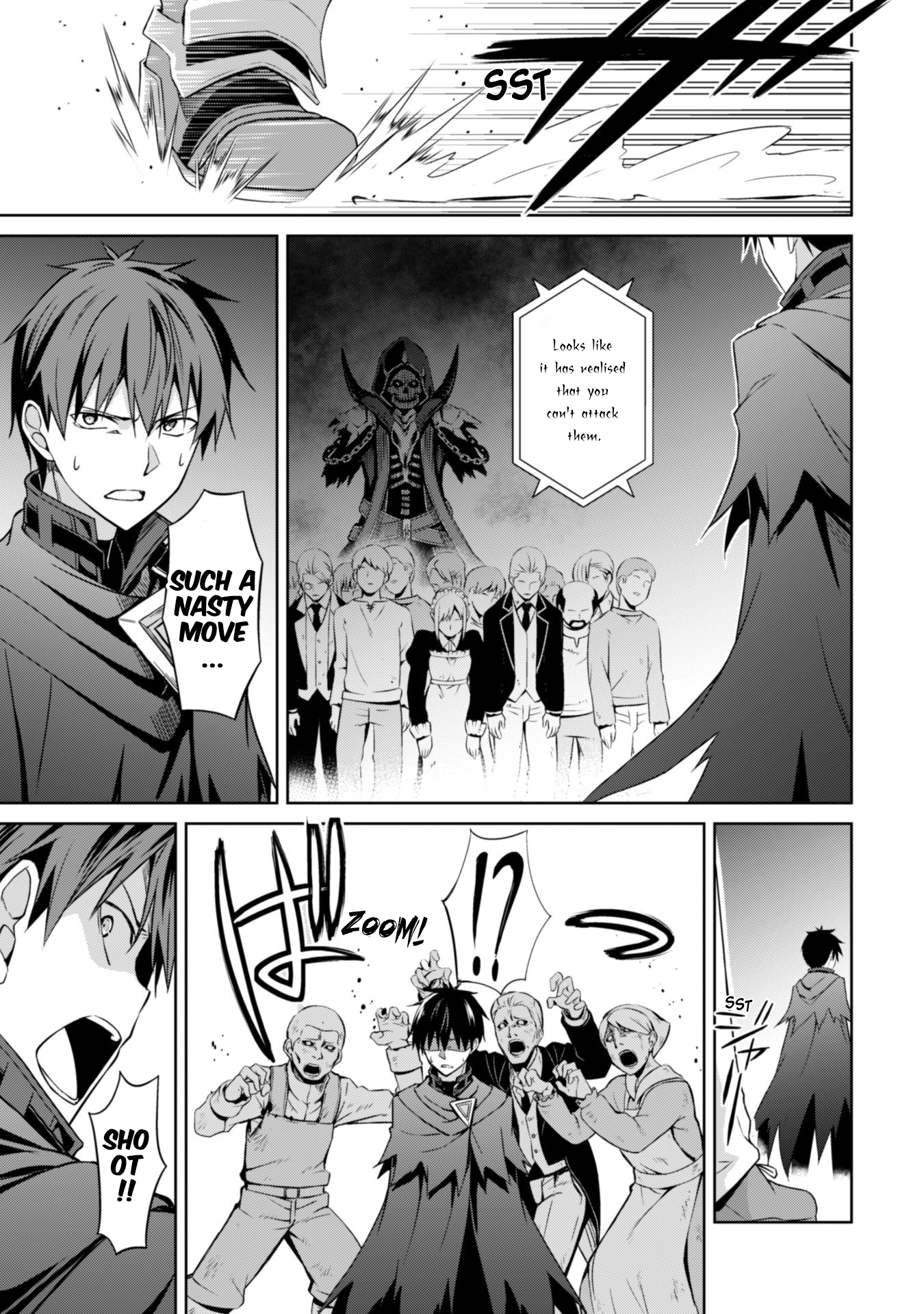 Halaman dari Boushoku no Berserk ~Ore dake Level to Iu Gainen wo Toppa suru~ Chapter 18