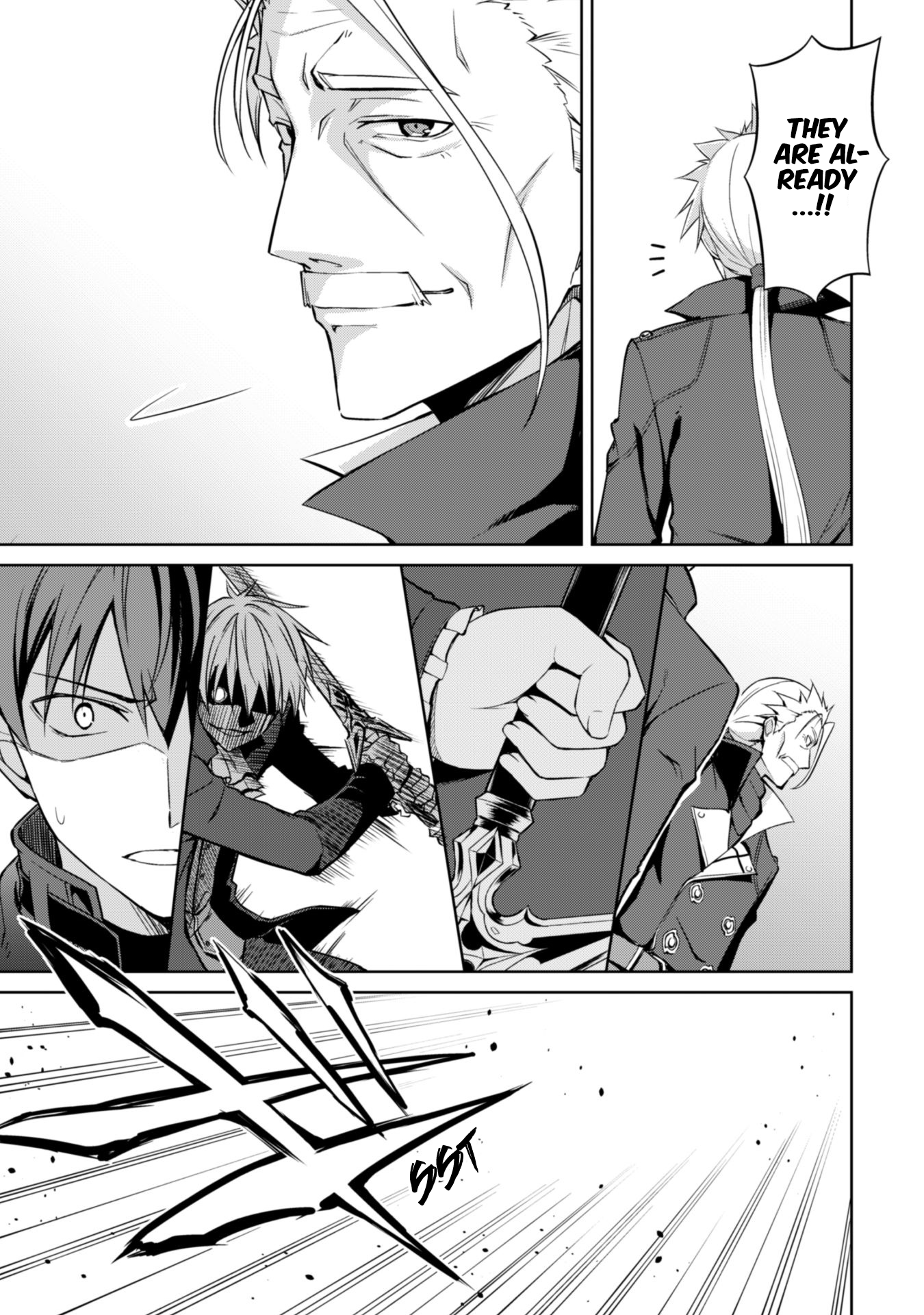 Halaman dari Boushoku no Berserk ~Ore dake Level to Iu Gainen wo Toppa suru~ Chapter 18